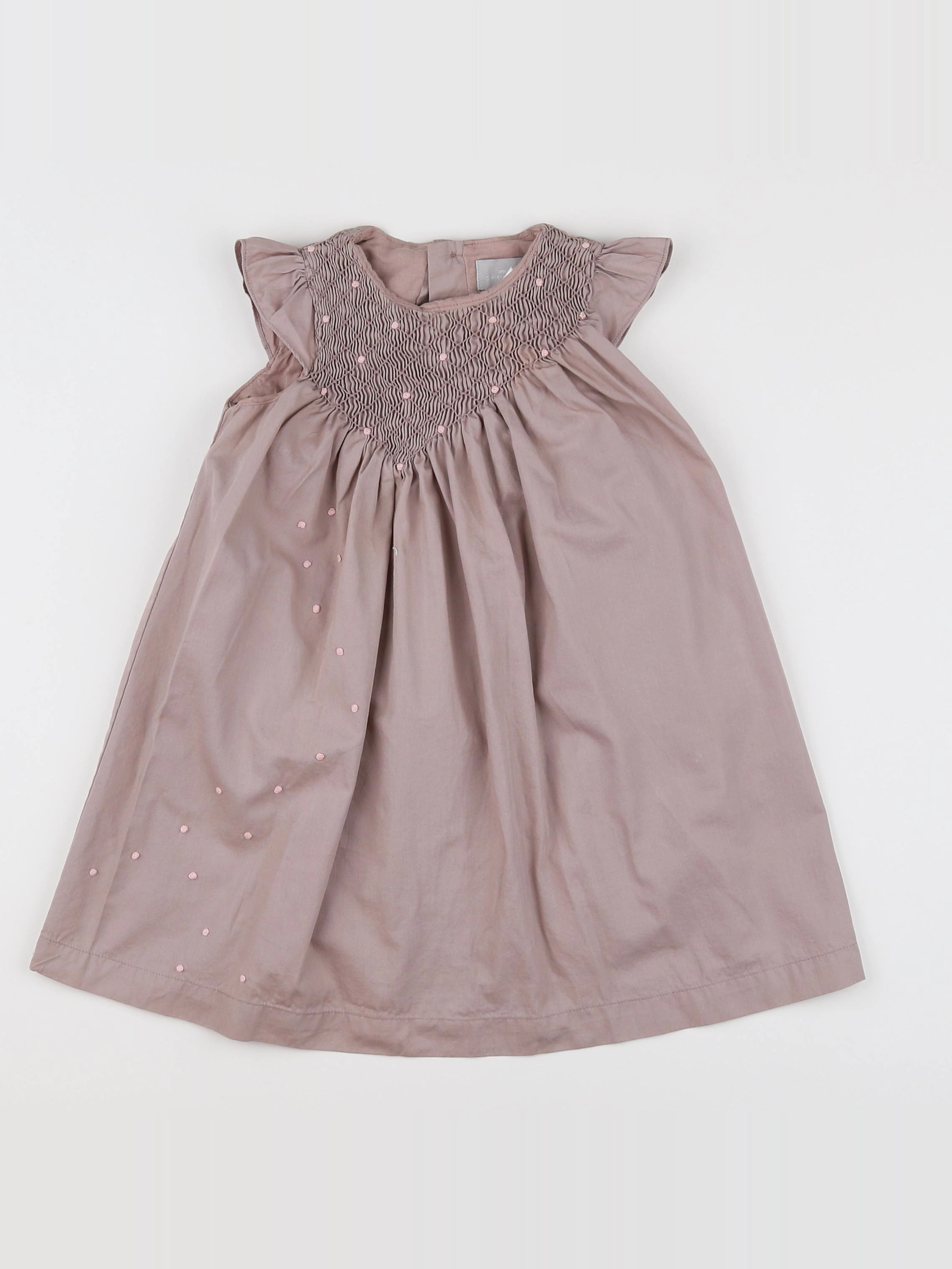 Cyrillus - robe gris - 18 mois