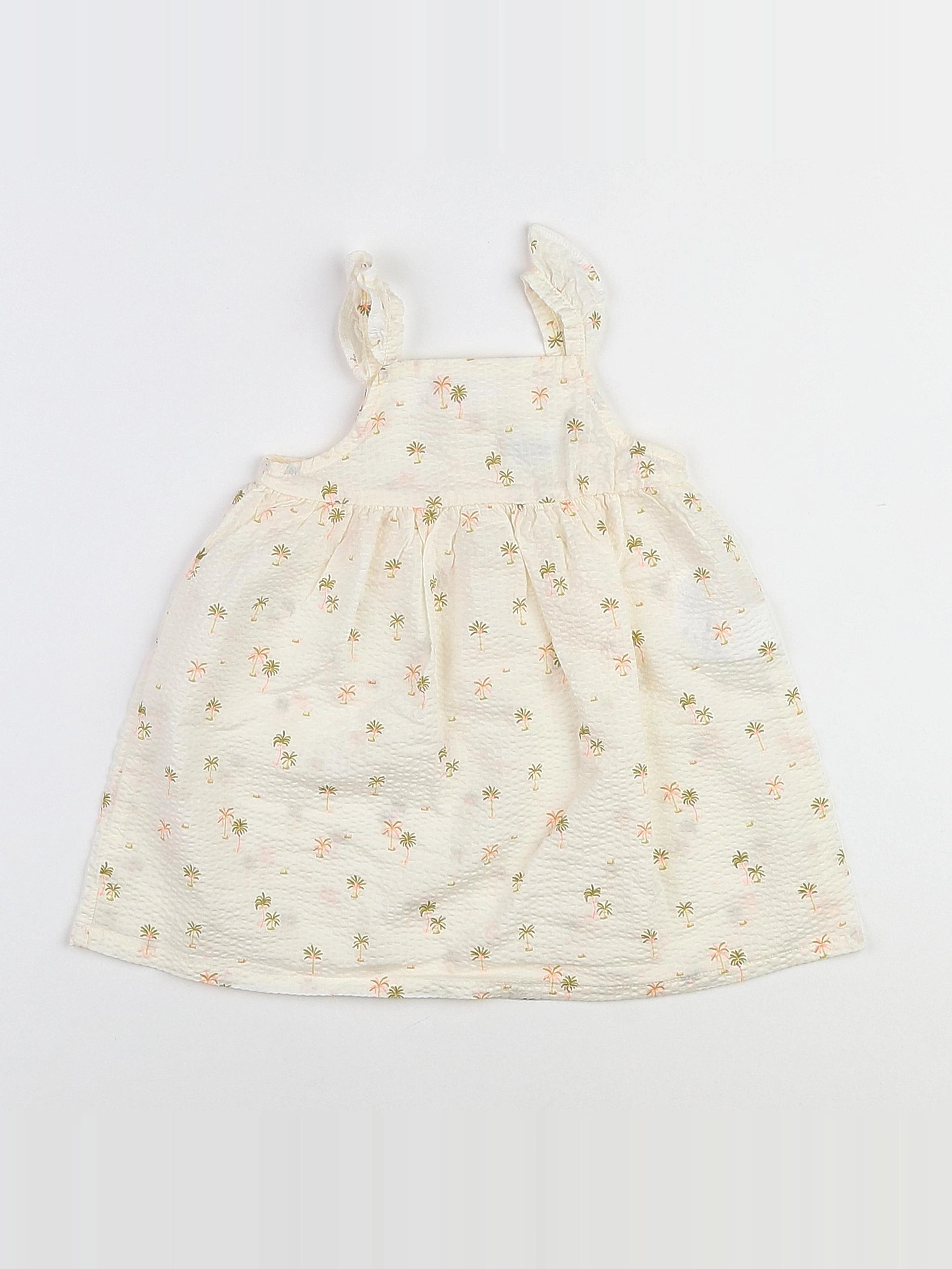 Tape à l'oeil - robe jaune - 12 mois
