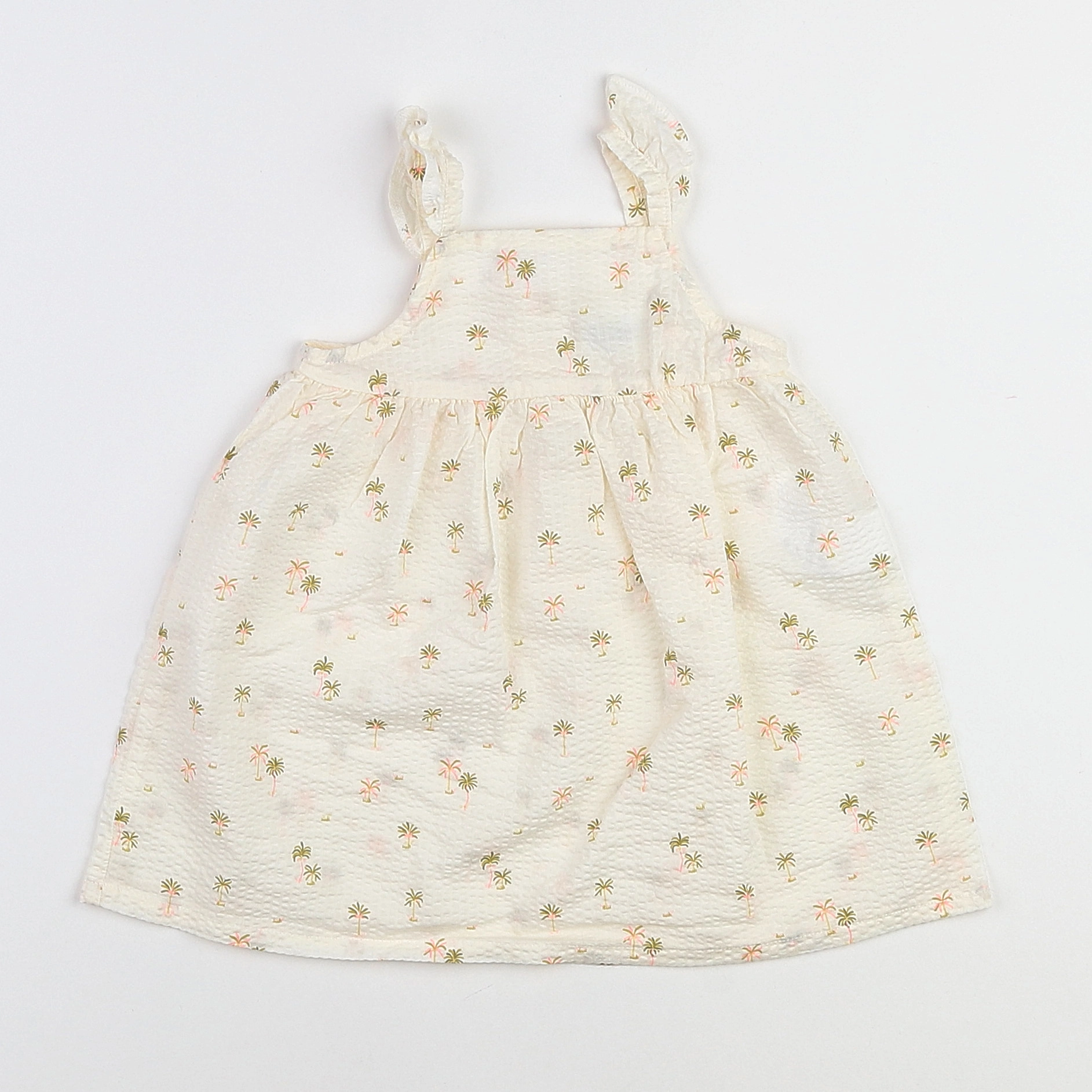 Tape à l'oeil - robe jaune - 12 mois
