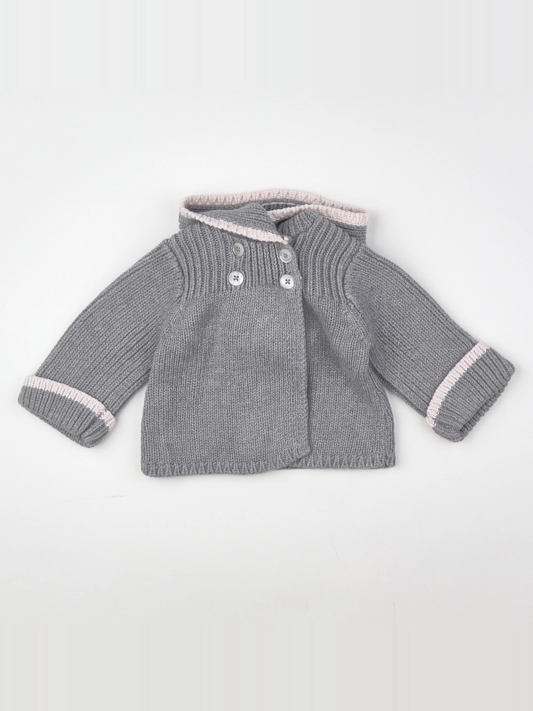 Jacadi - veste gris - 6 mois