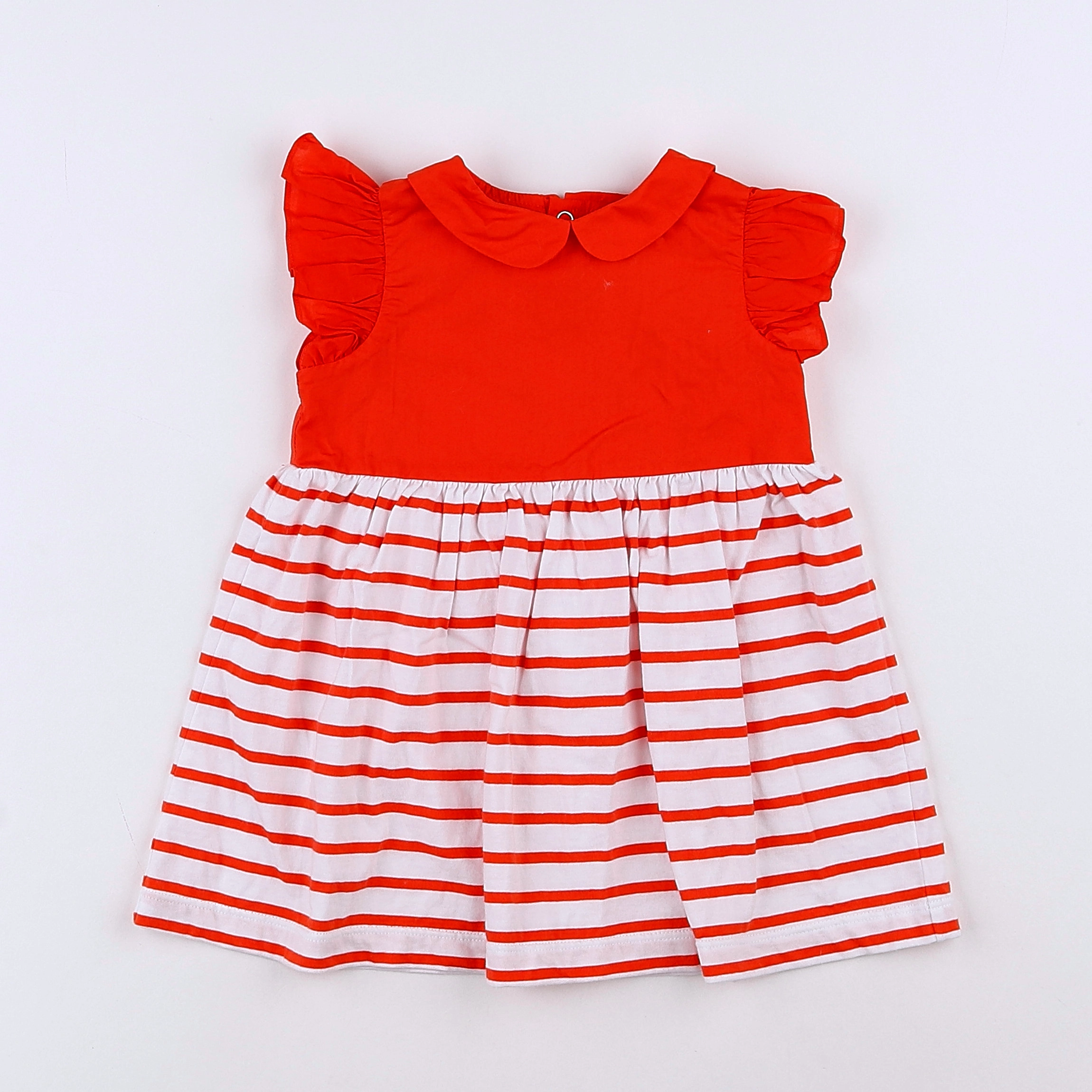 Jacadi - robe rouge - 12 mois