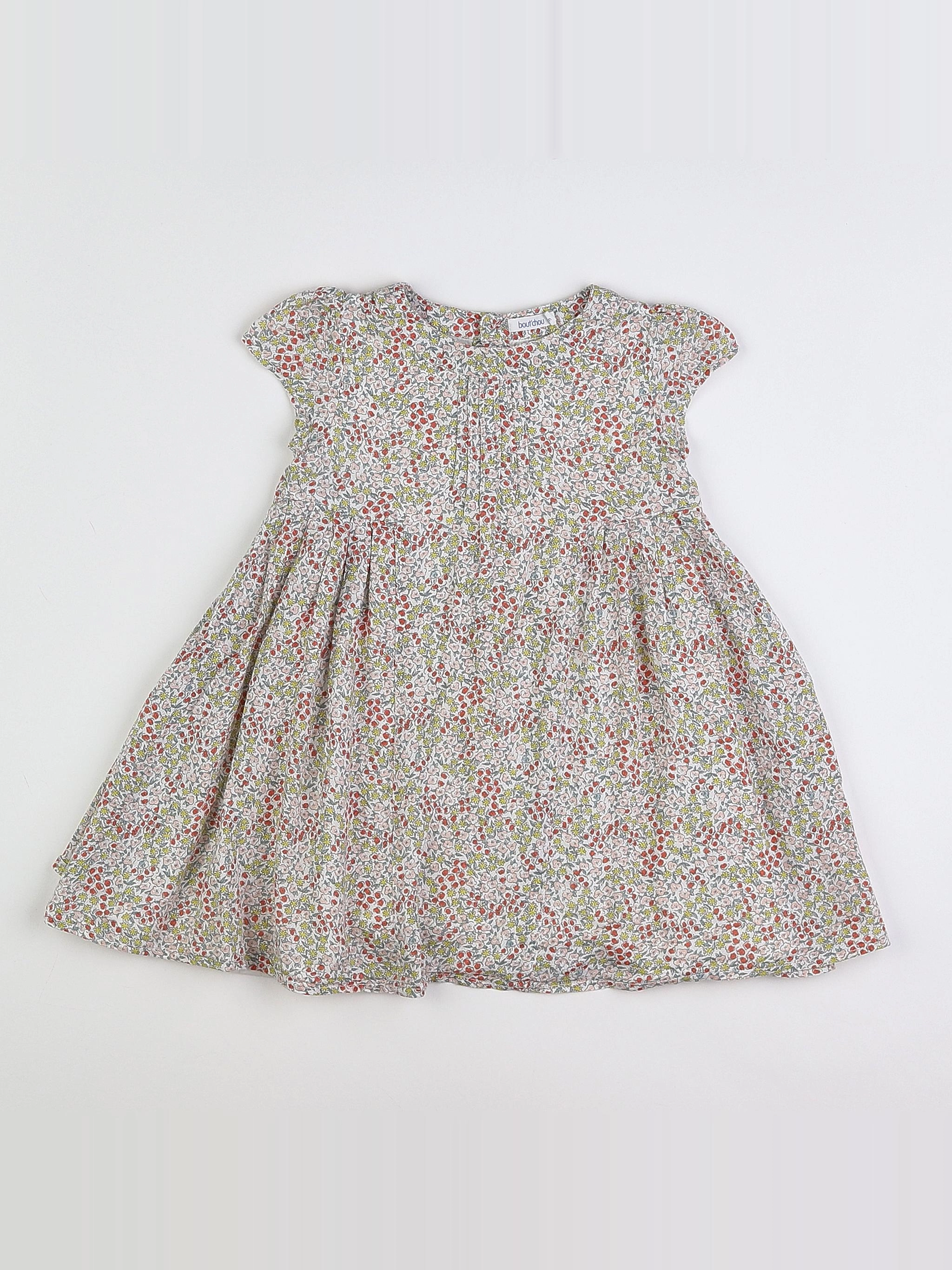 Boutchou - robe multicolore - 18 mois