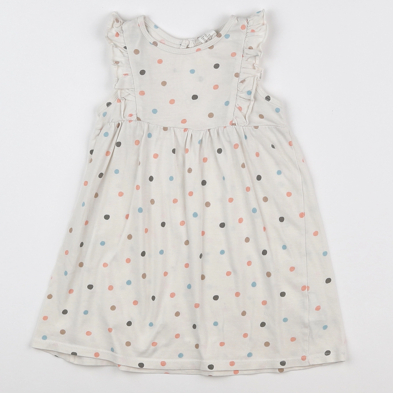 H&M - robe blanc - 18 mois à 2 ans
