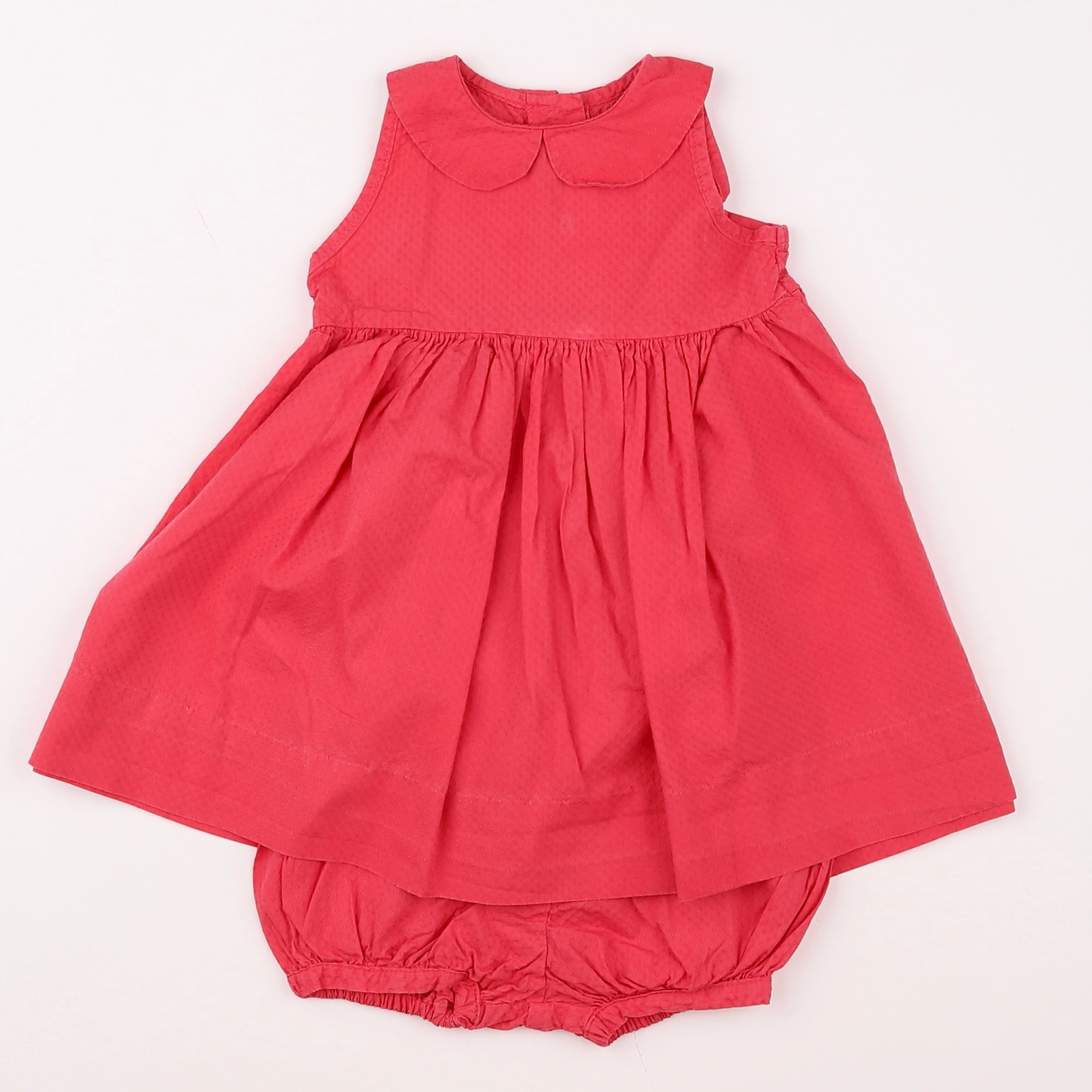 Acanthe - robe rose - 3 mois