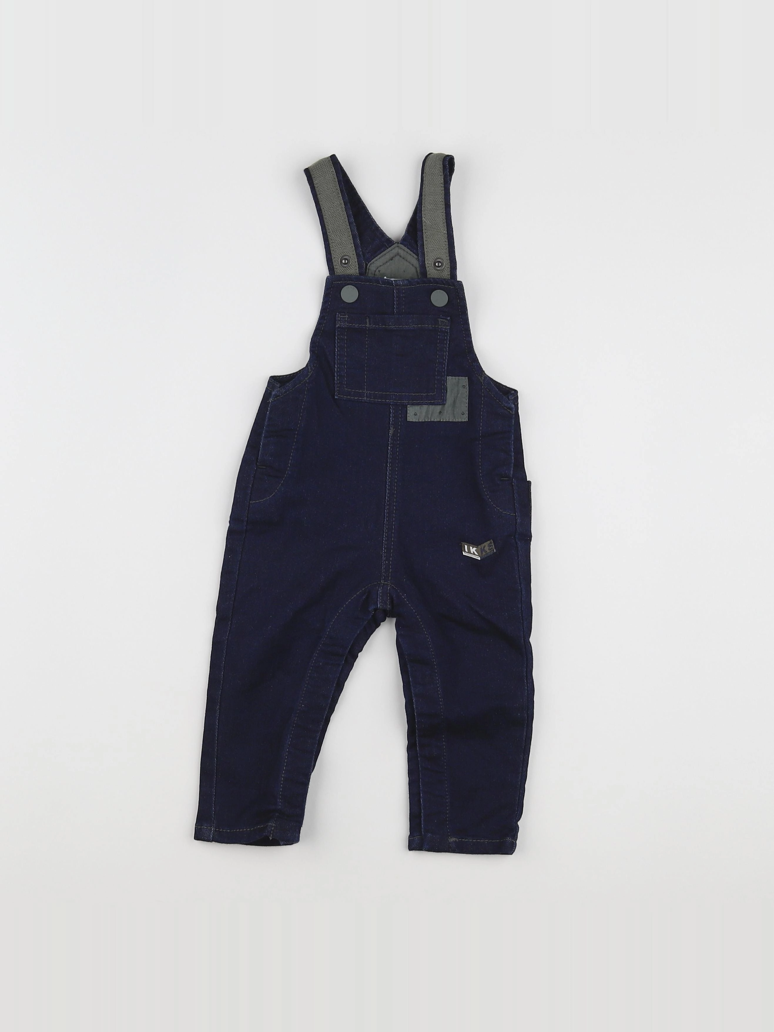 IKKS - salopette bleu - 6 mois