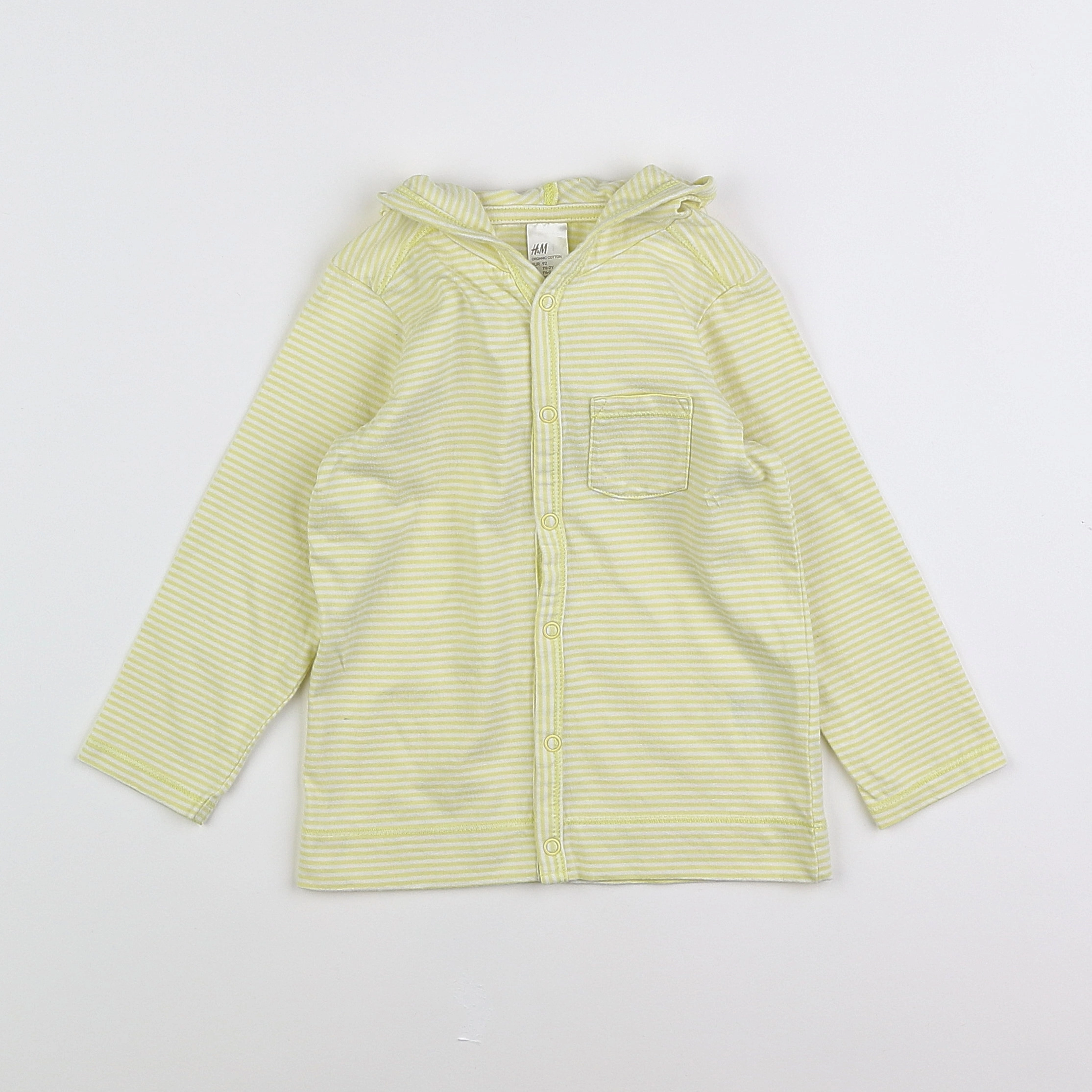 H&M - tee-shirt jaune - 18 mois à 2 ans