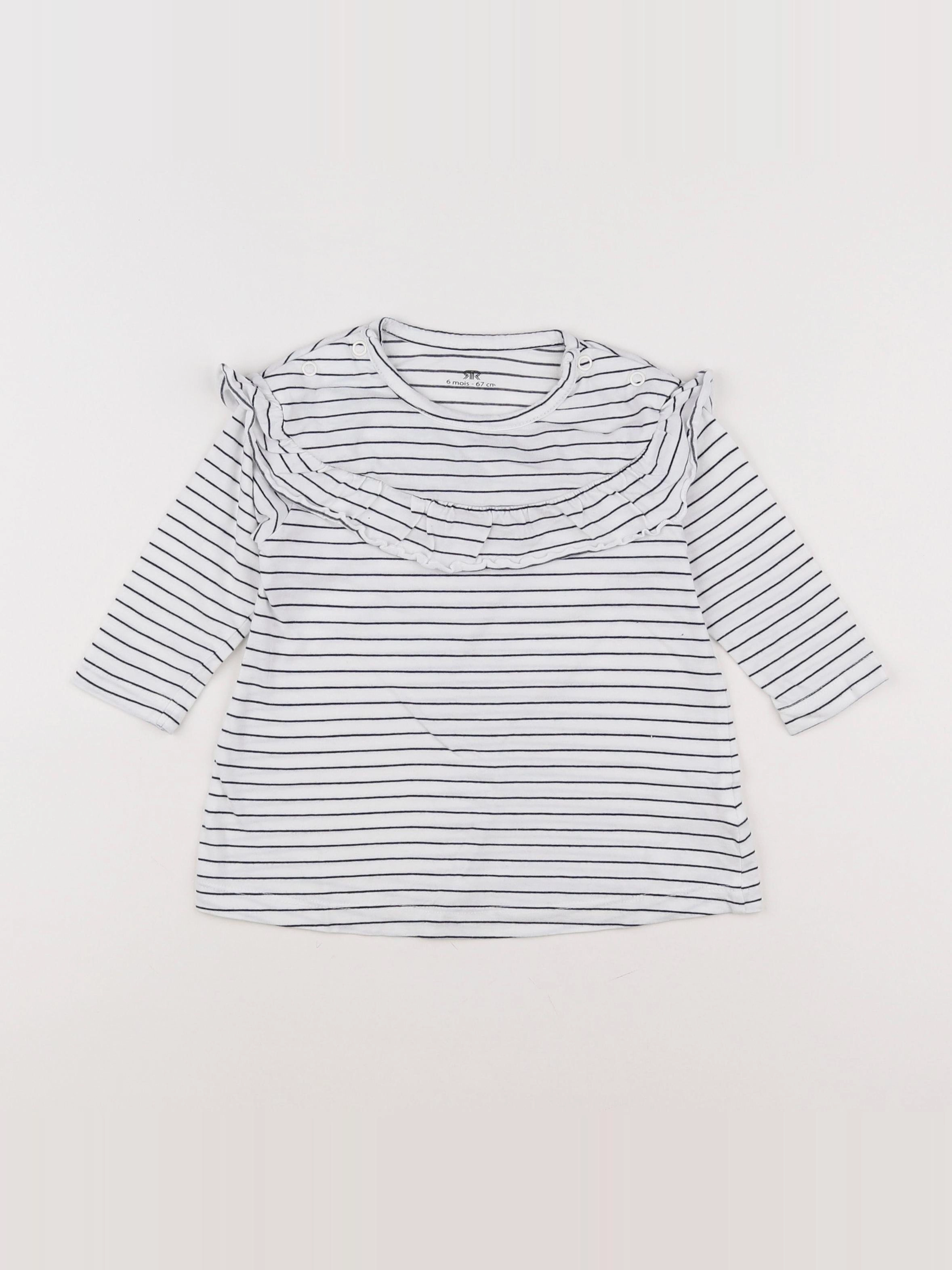 La Redoute - robe blanc - 6 mois