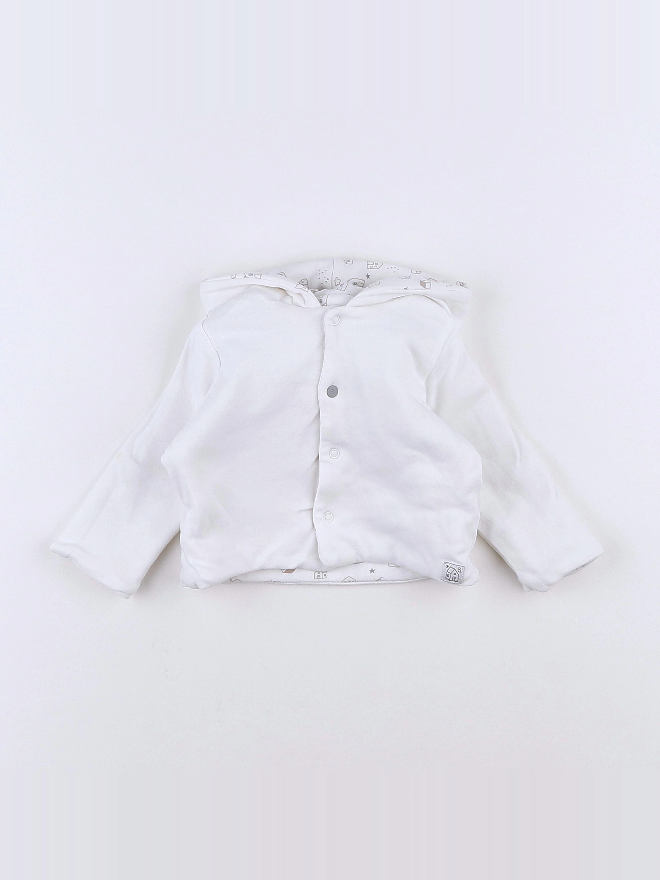 Absorba - veste blanc - 3 mois