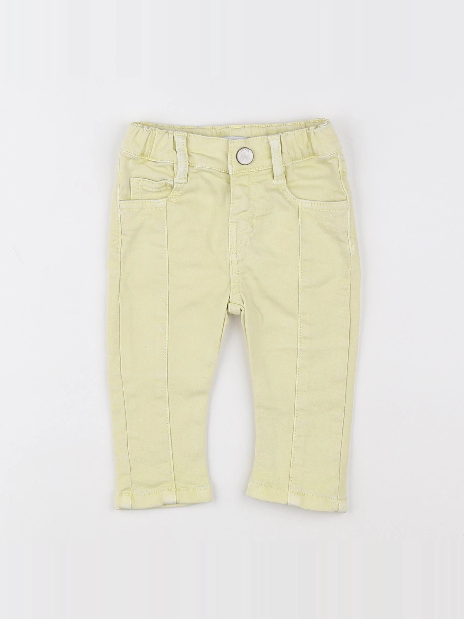 IKKS - pantalon jaune - 6 mois
