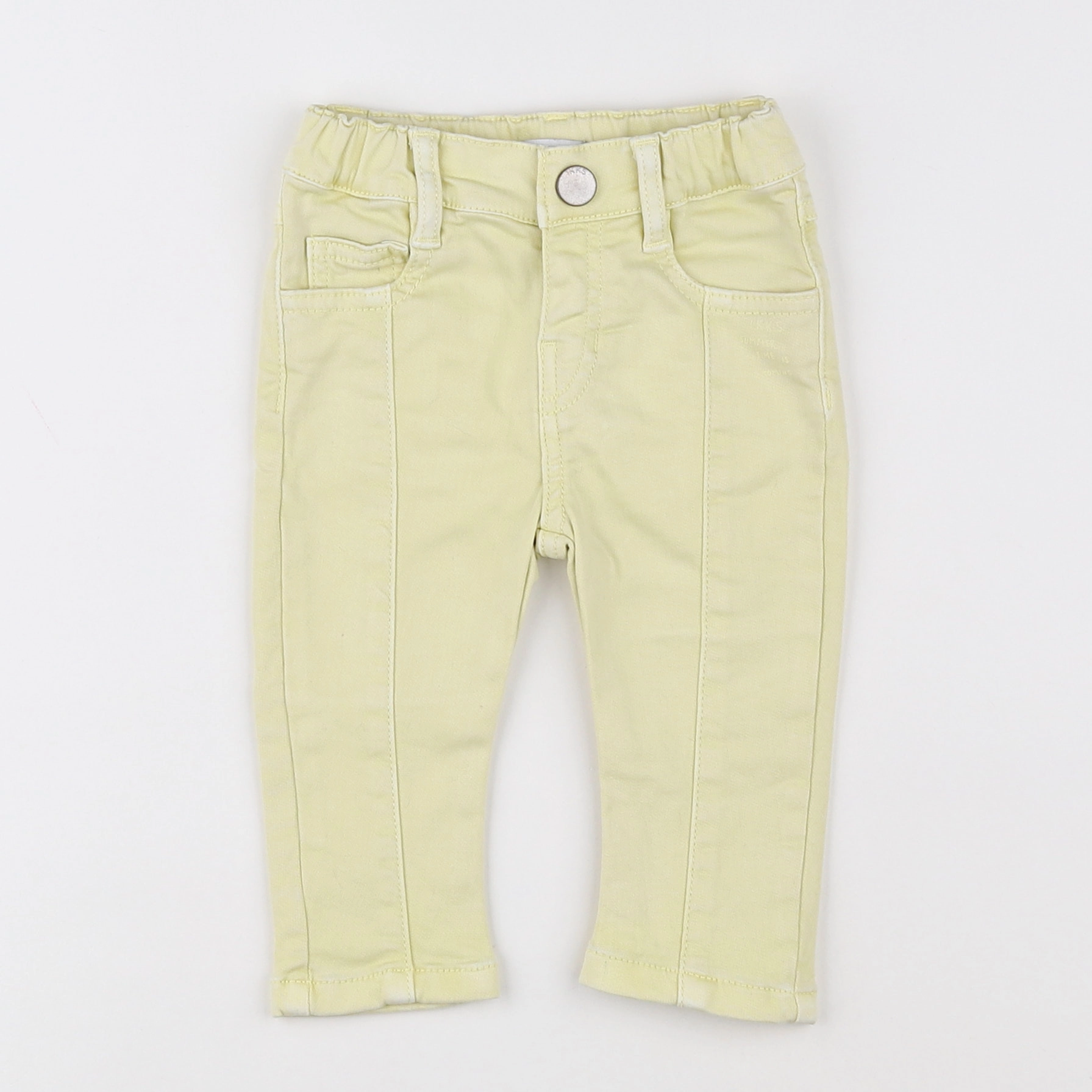 IKKS - pantalon jaune - 6 mois