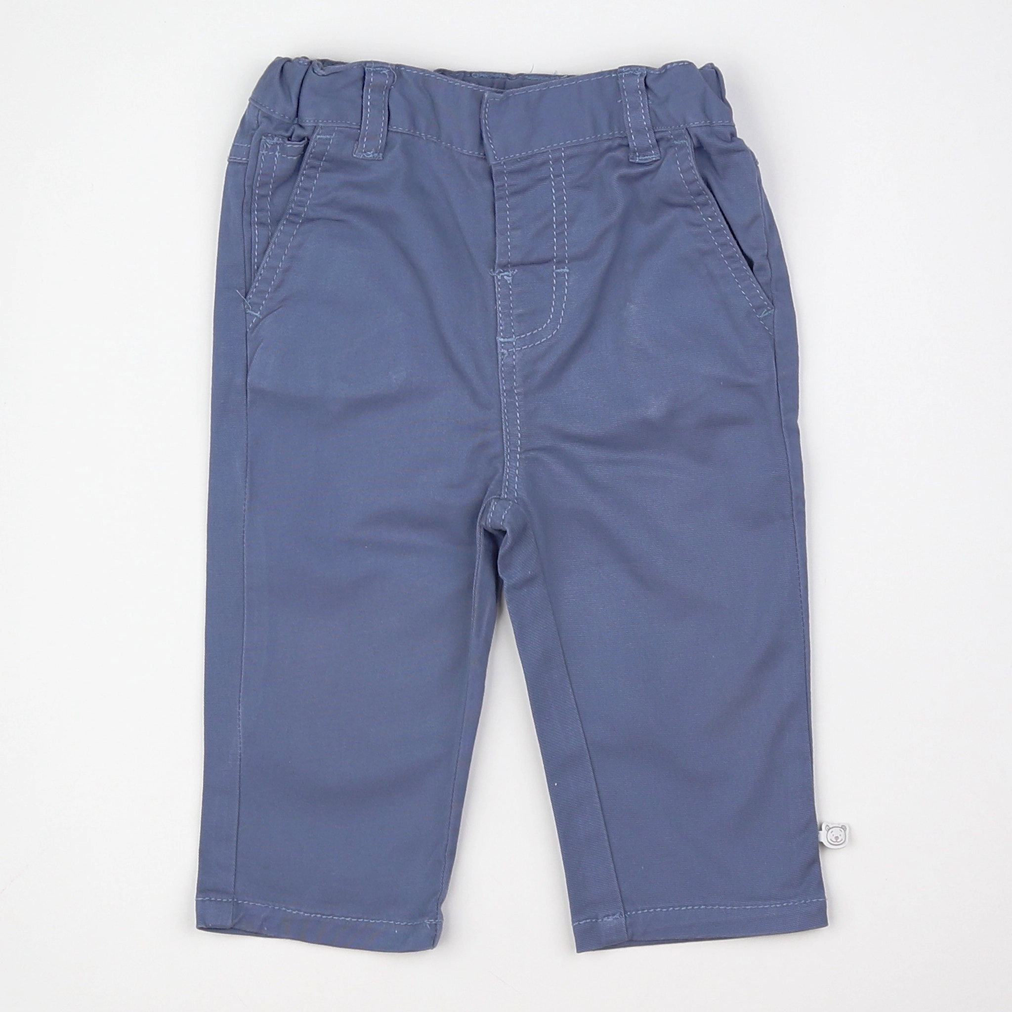 Noukie's - pantalon bleu - 12 mois