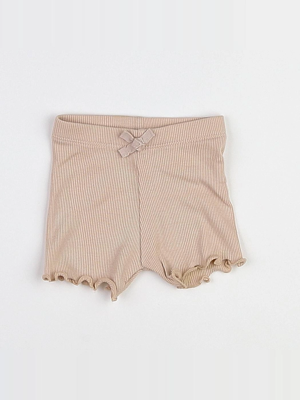 H&M - short beige - 0/1 mois