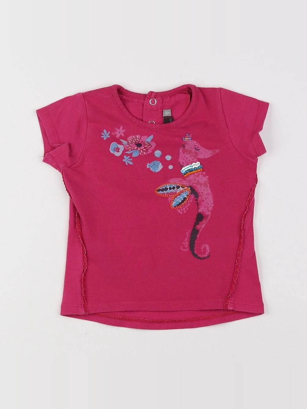 Catimini - tee-shirt rose - 18 mois