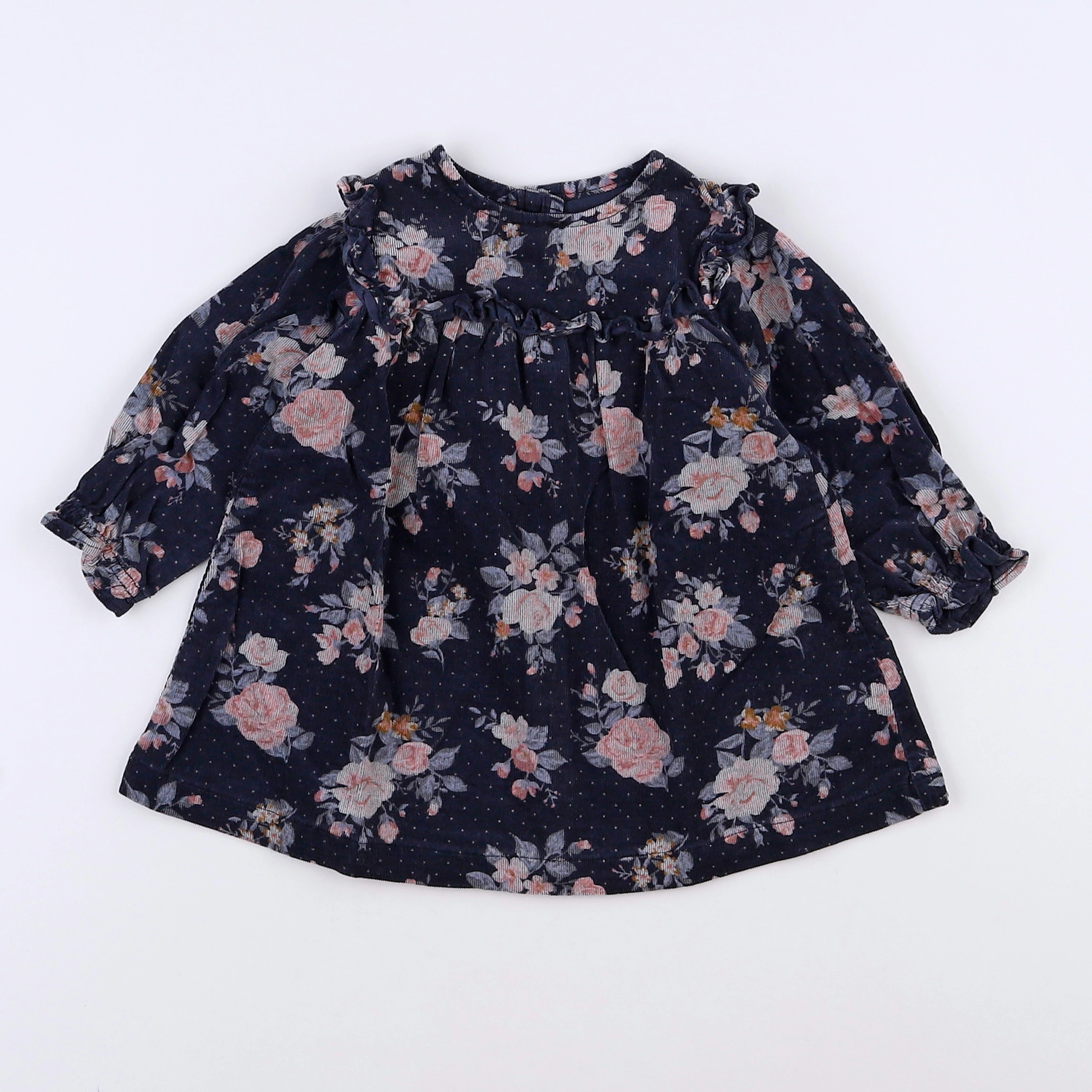 Vertbaudet - robe noir - 3 mois