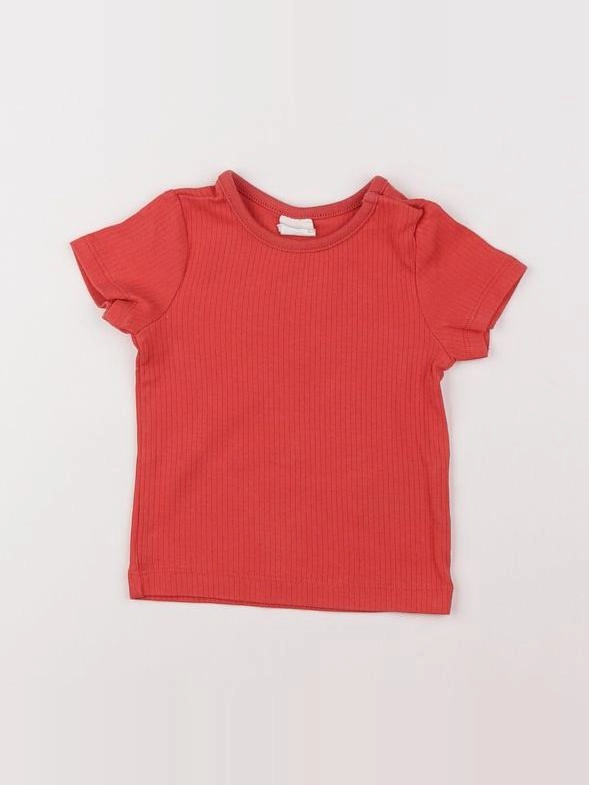 H&M - tee-shirt orange - 9 mois