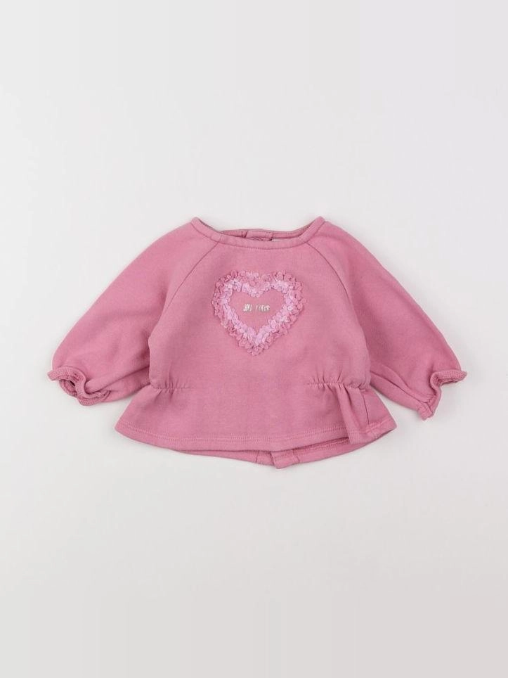 Tape à l'oeil - sweat rose - 3 mois