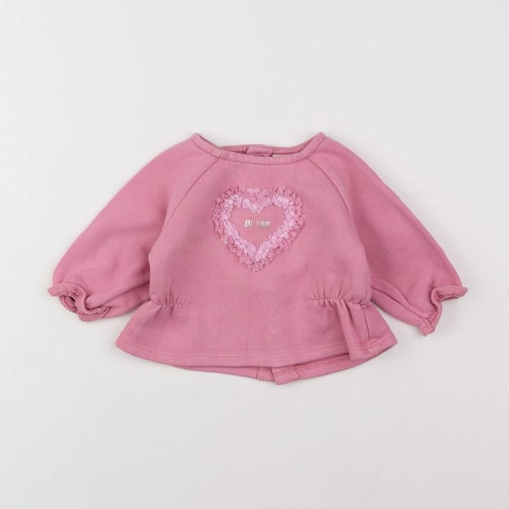 Tape à l'oeil - sweat rose - 3 mois