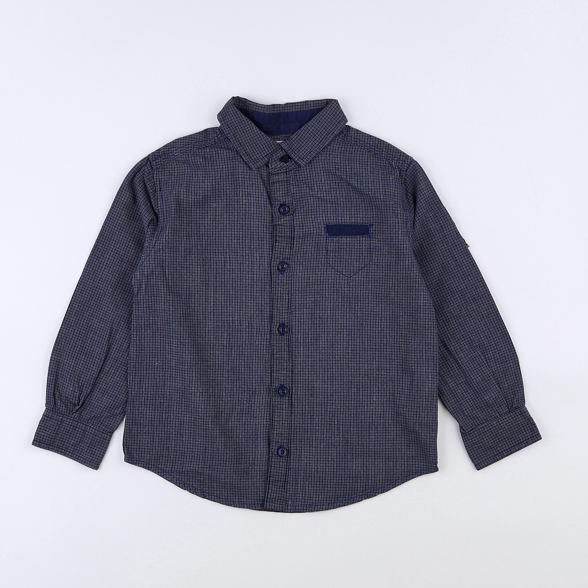 Okaidi - chemise bleu - 3 ans