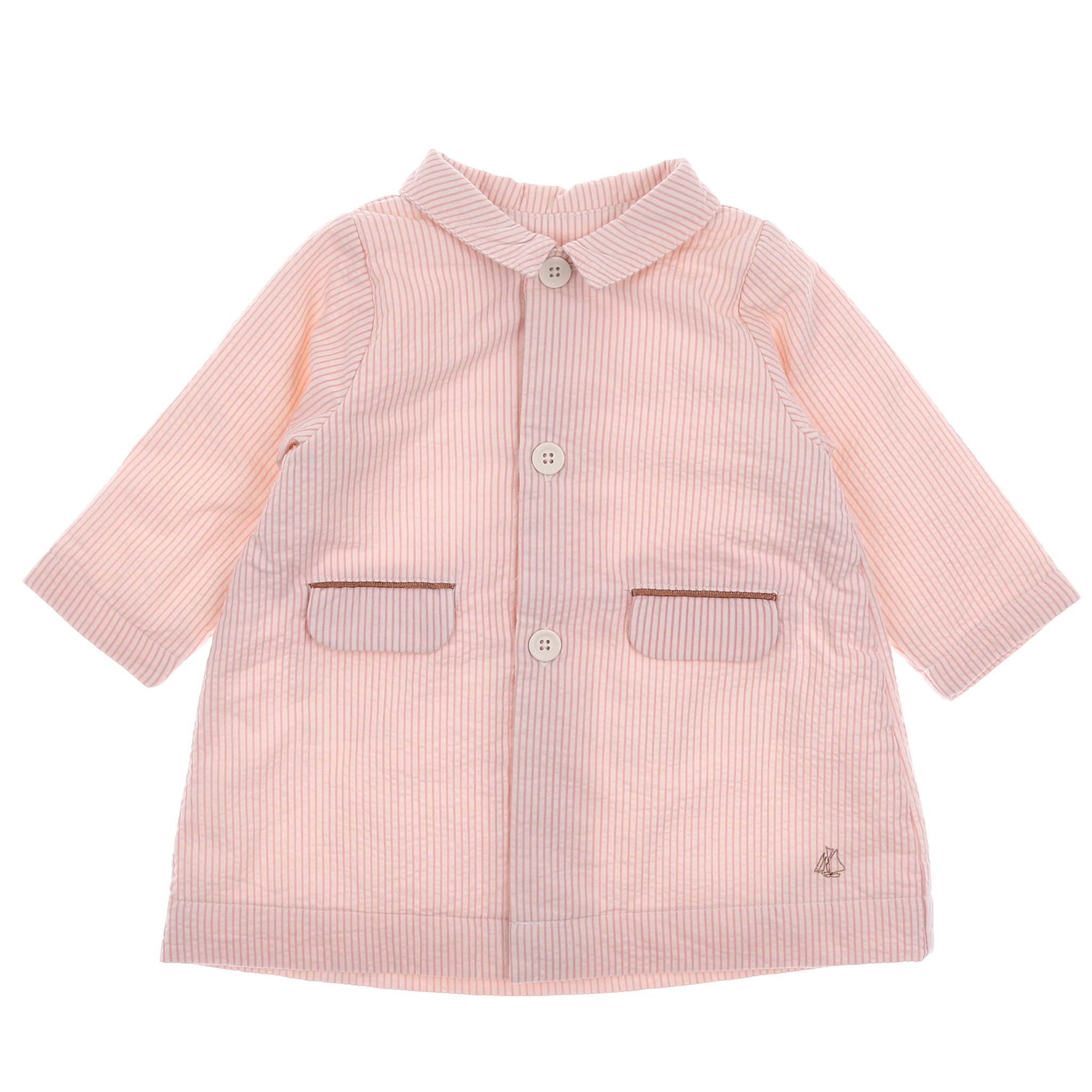 Petit Bateau - robe rose - 6 mois