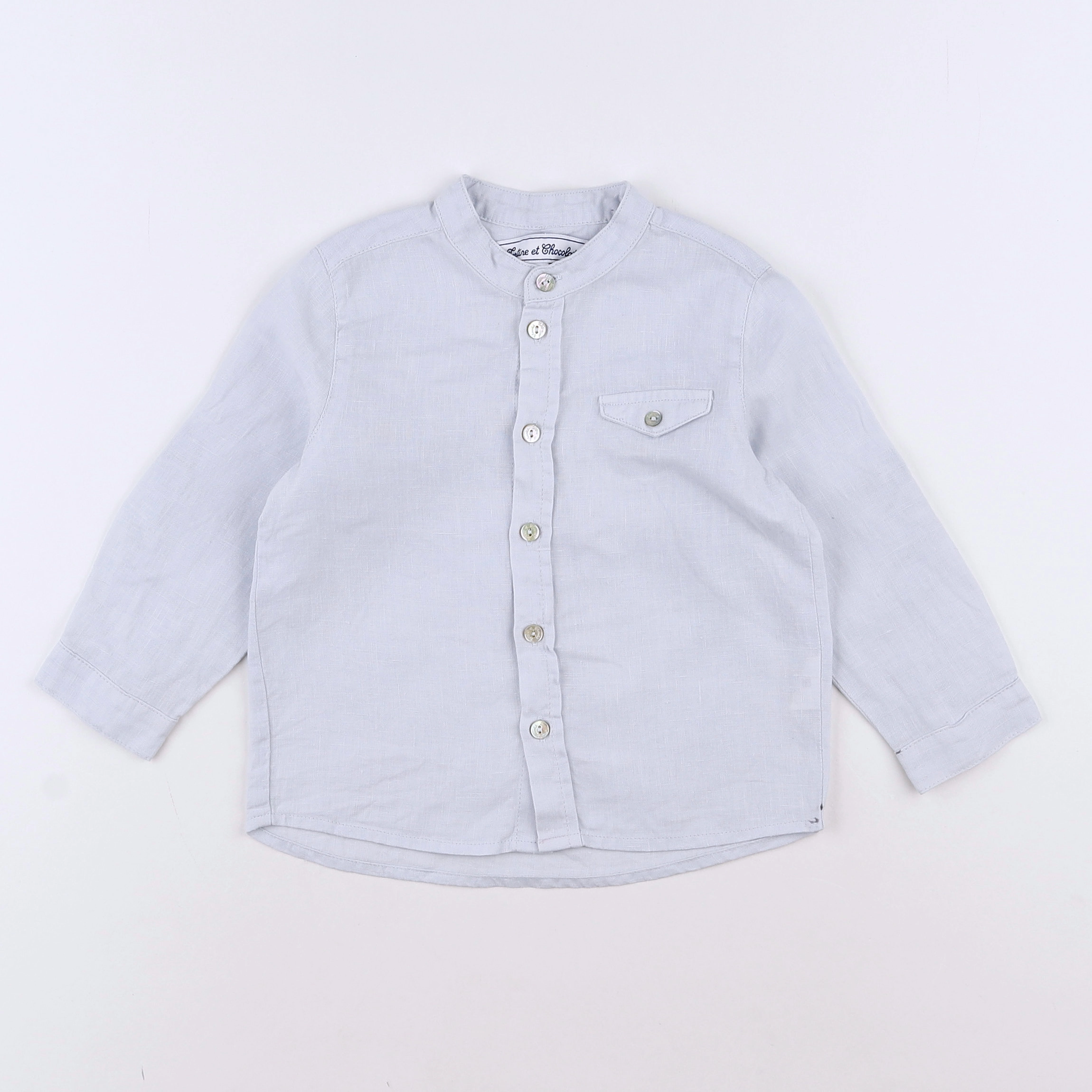 Tartine & Chocolat - chemise gris - 2 ans