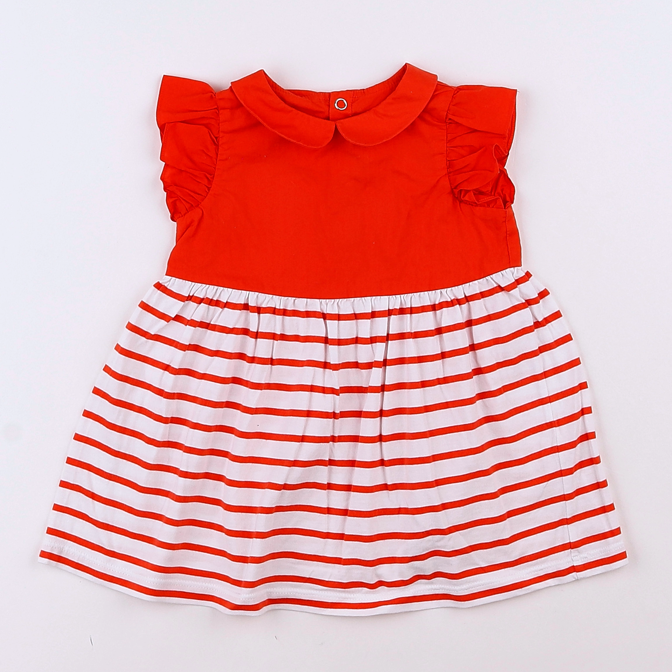 Jacadi - robe rouge - 12 mois