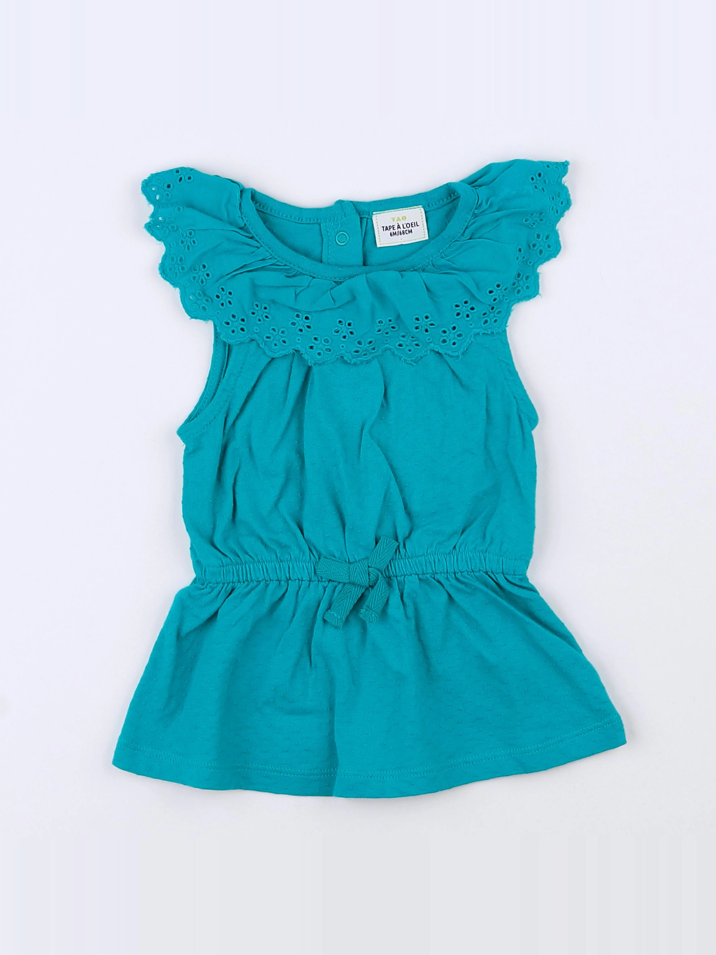 Tape à l'oeil - robe bleu - 6 mois