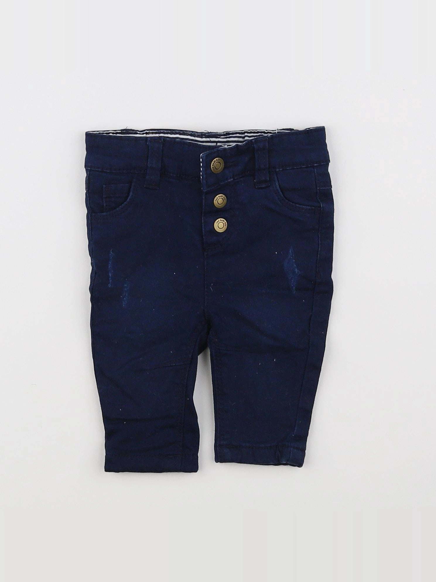 Tape à l'oeil - pantalon bleu - 3 mois