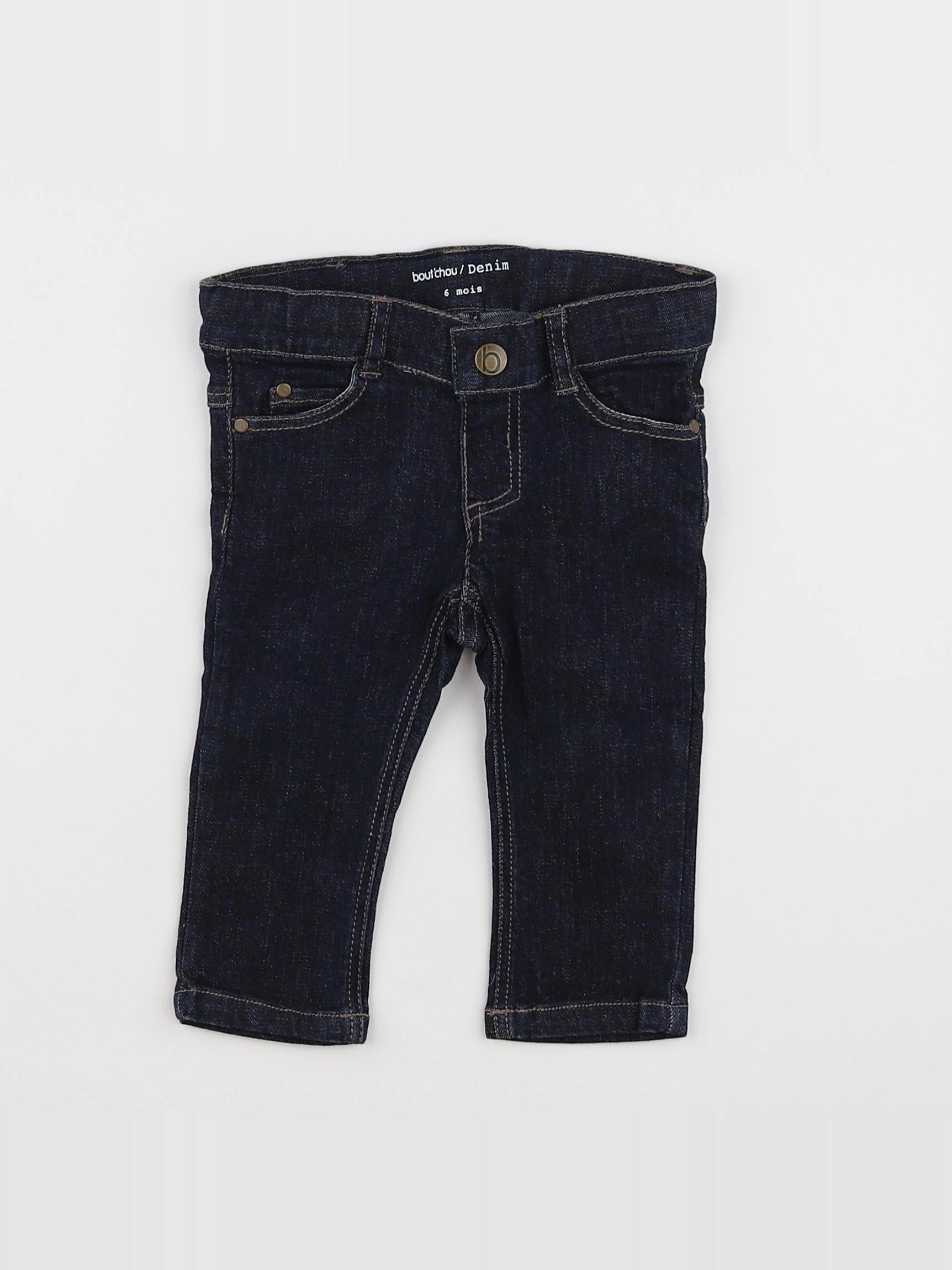 Boutchou - jean bleu - 6 mois