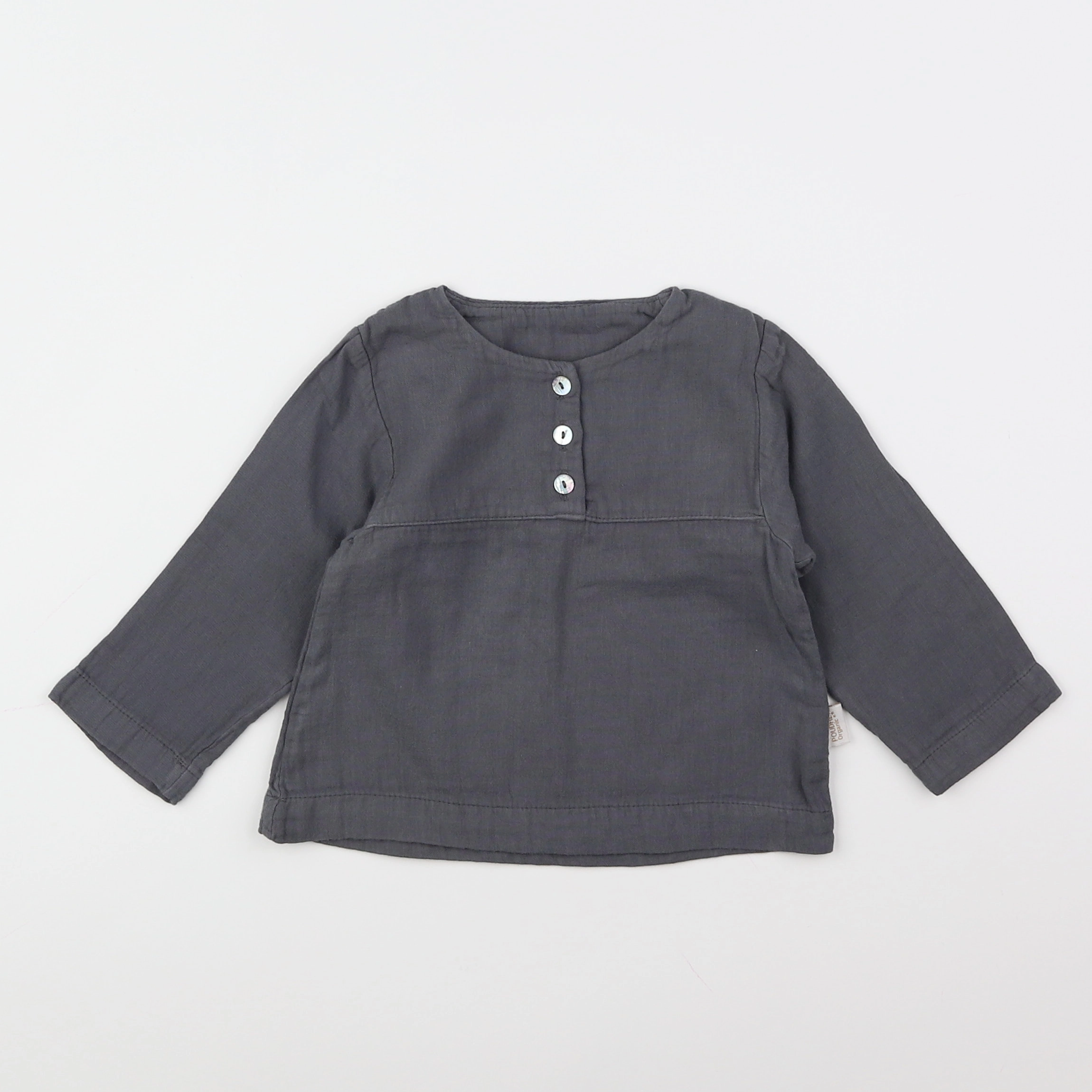 Poudre Organic - blouse gris - 1 mois