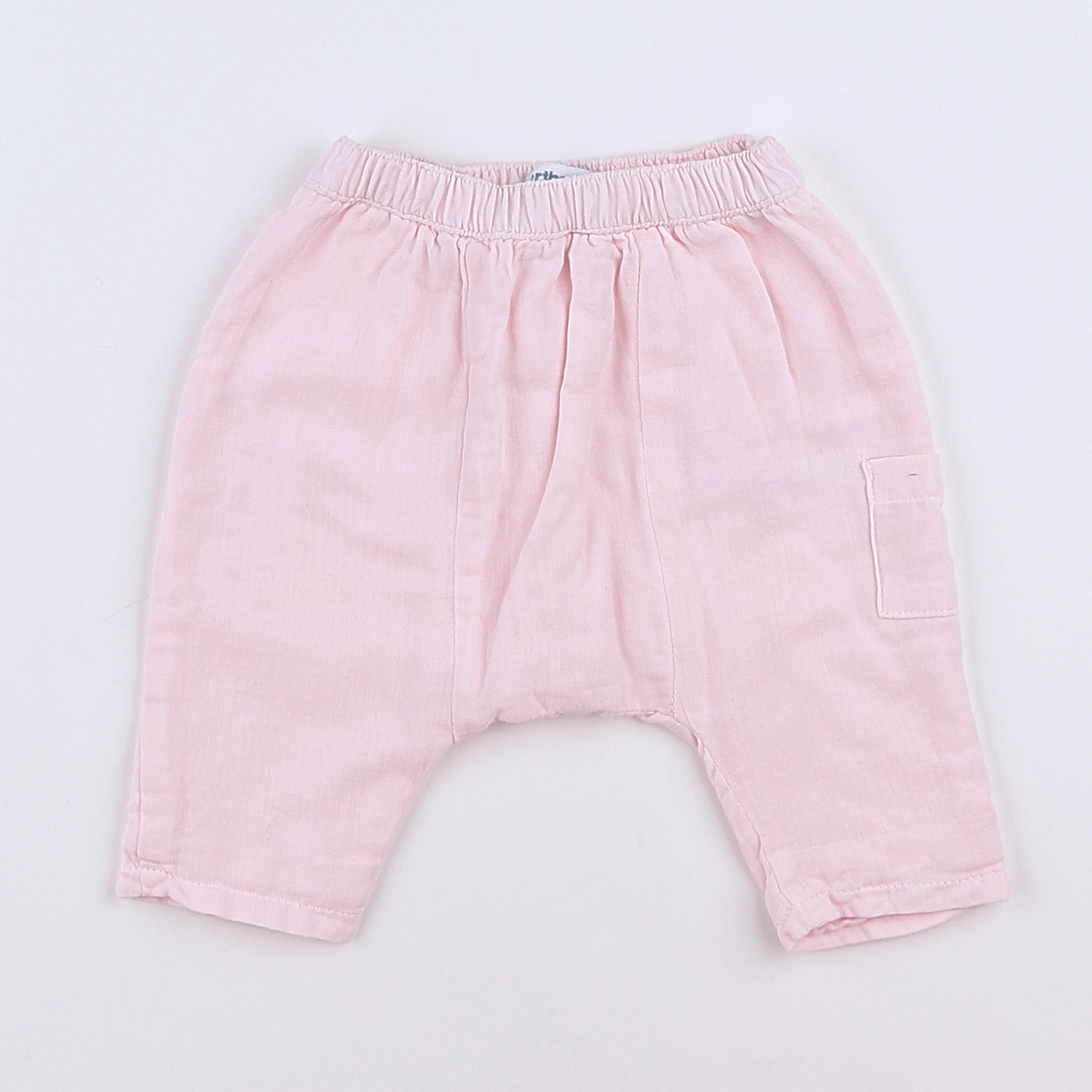 Vertbaudet - sarouel rose - 3 mois