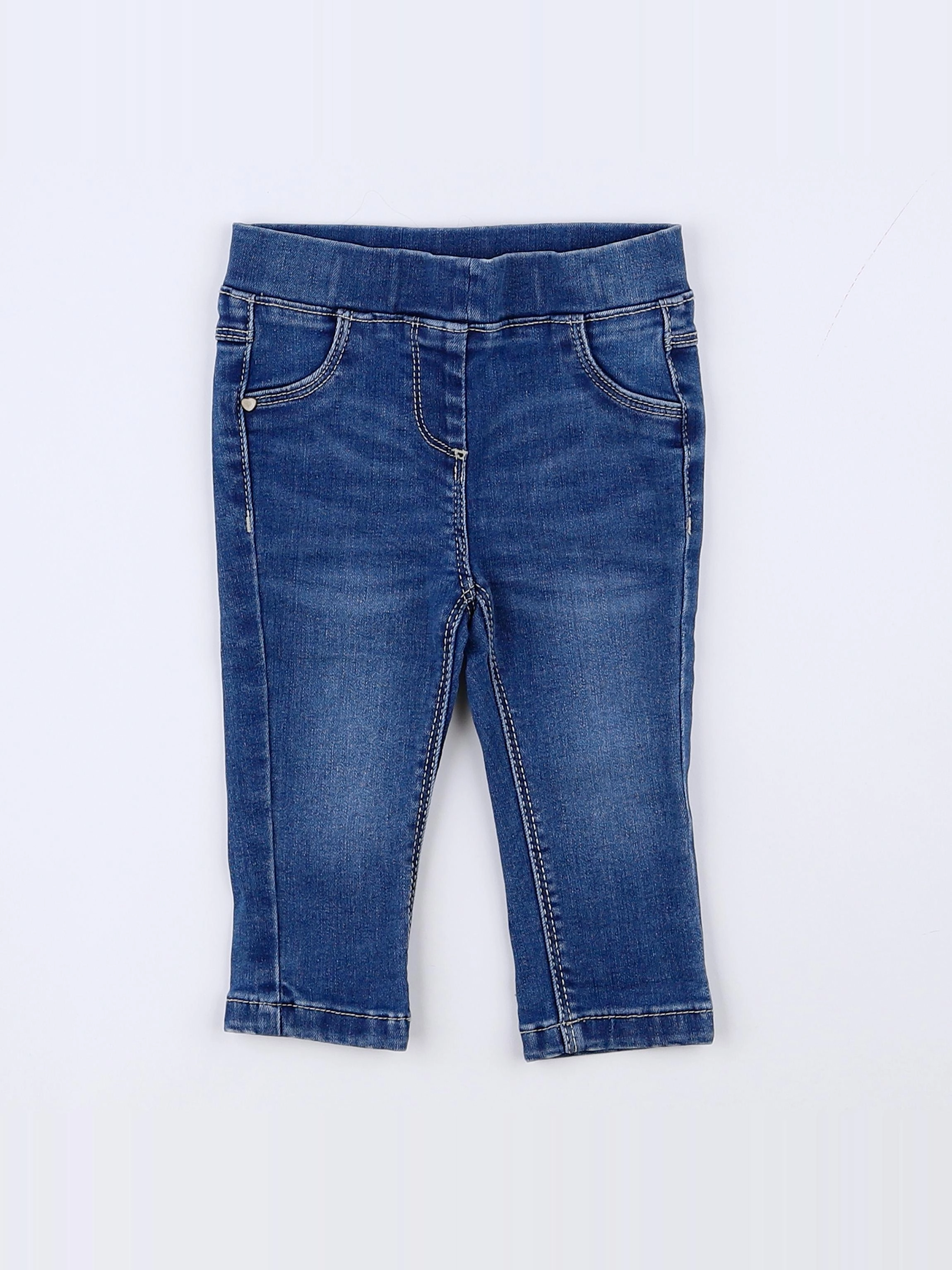 Tape à l'oeil - jegging bleu - 9 mois
