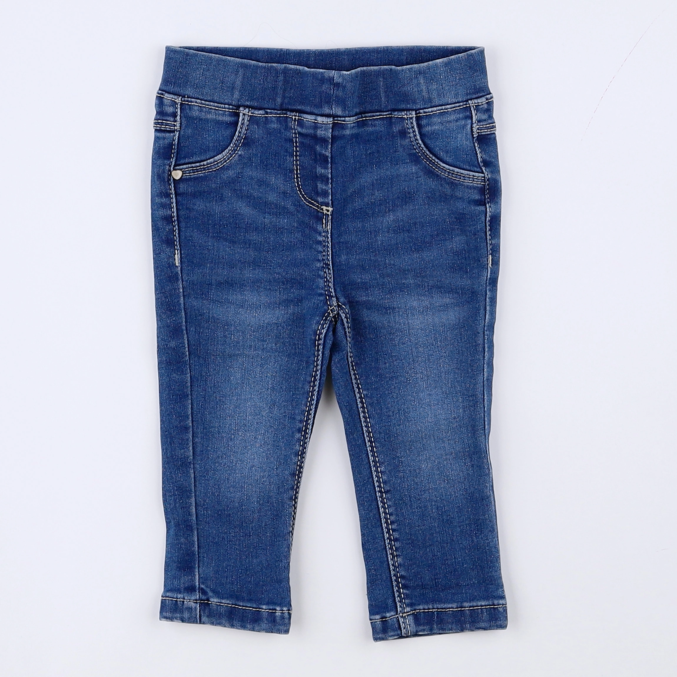 Tape à l'oeil - jegging bleu - 9 mois