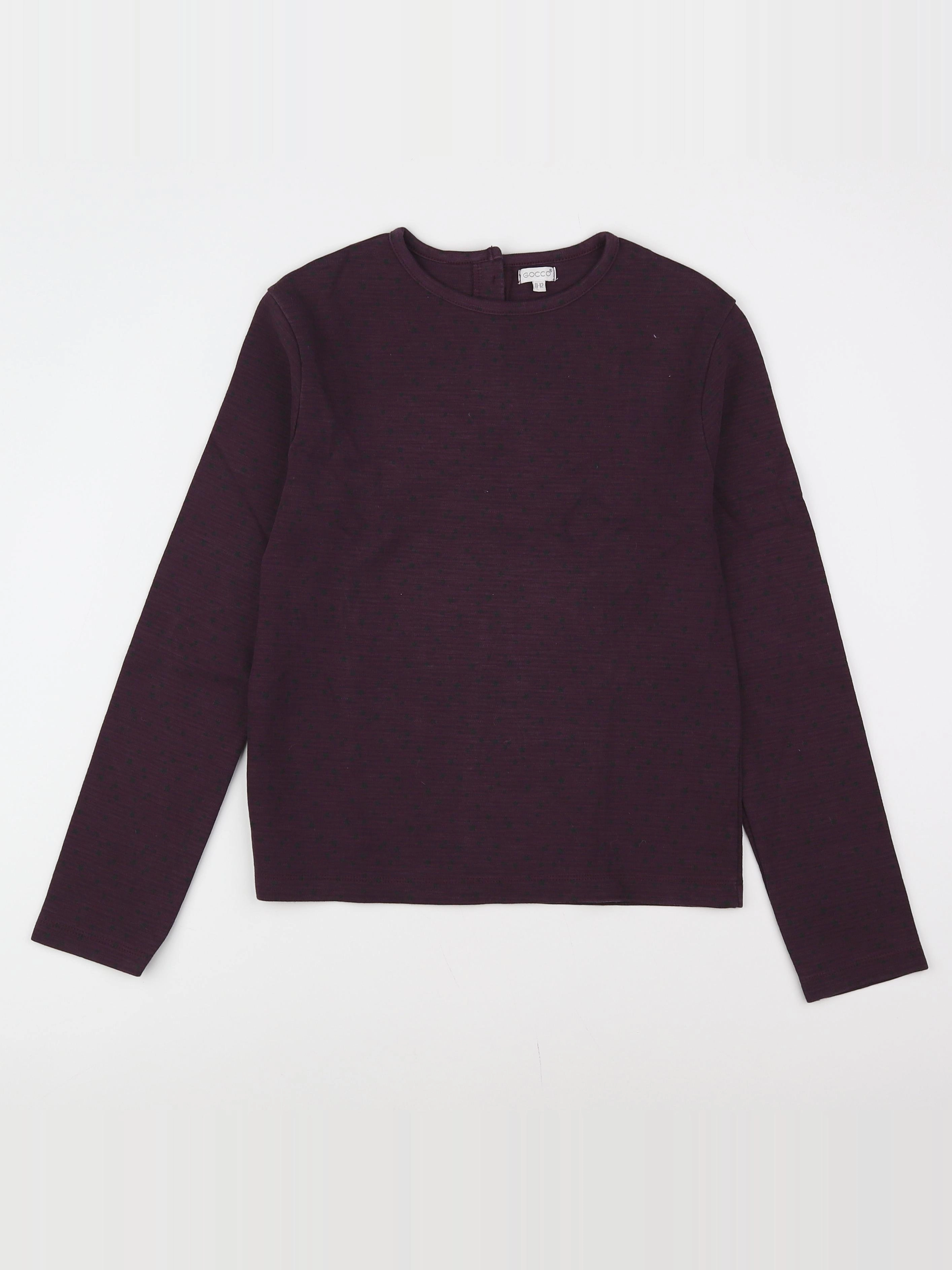 Gocco - tee-shirt violet - 11/12 ans