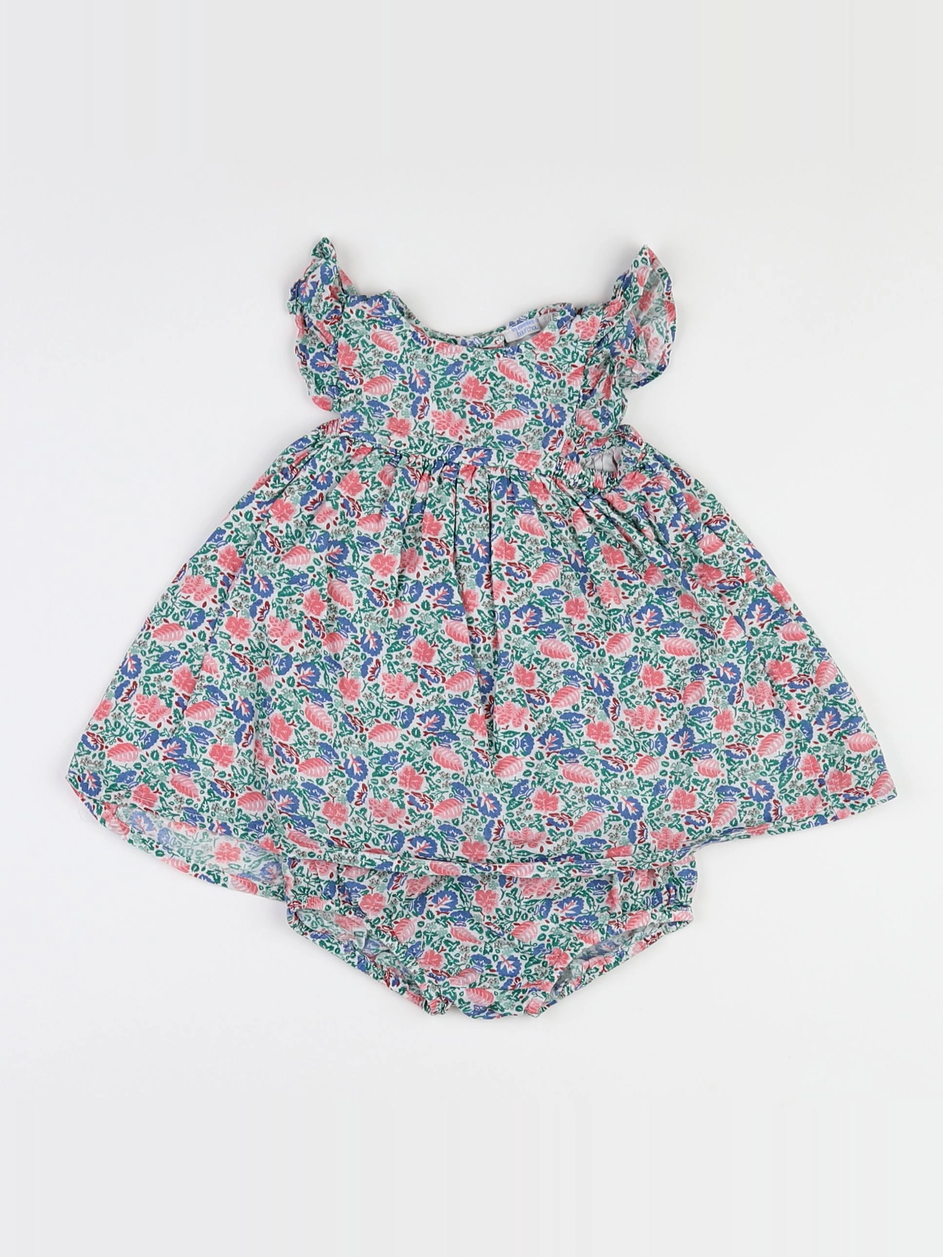 Boutchou - robe bleu - 3 mois