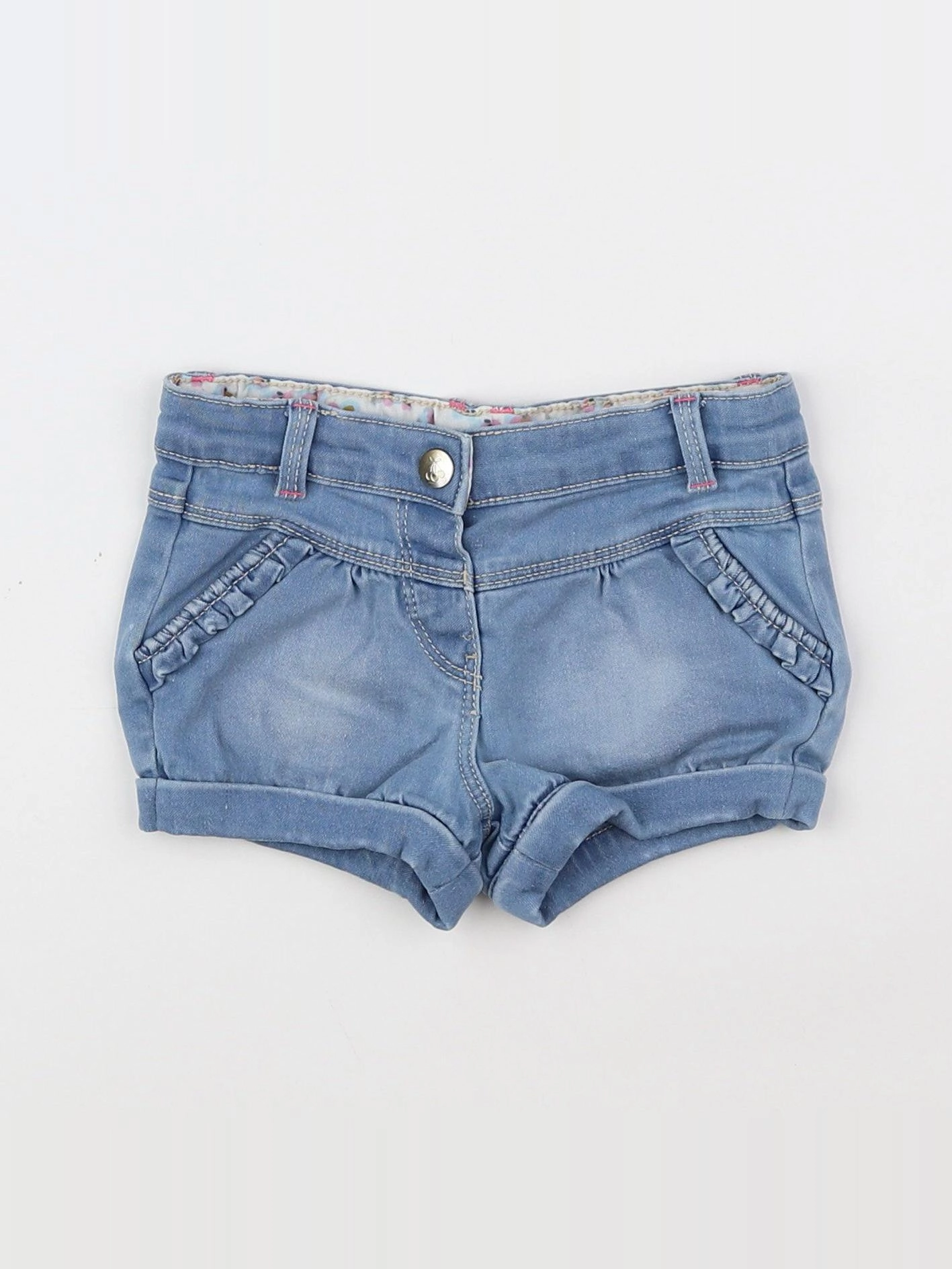 Tape à l'oeil - short bleu - 12 mois