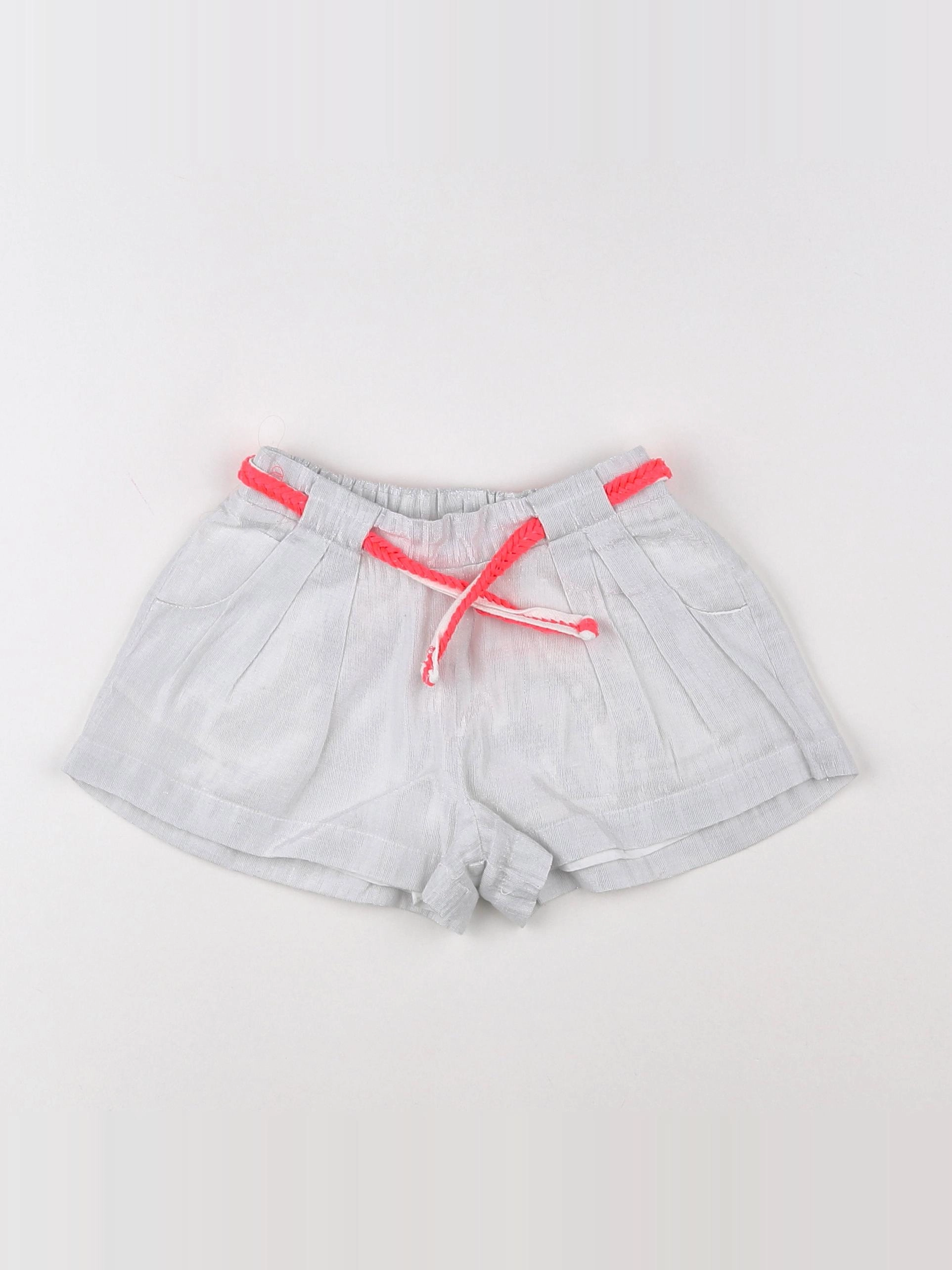 Mango - short blanc - 9/12 mois