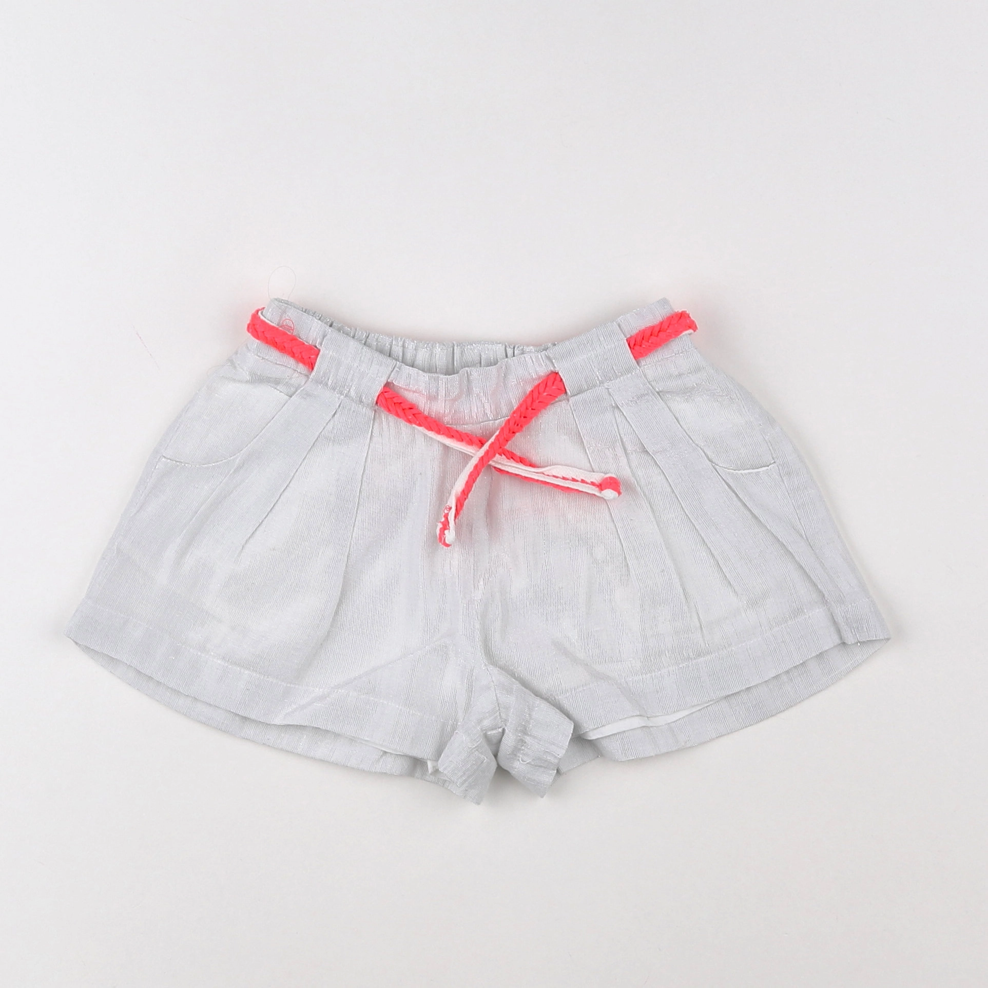 Mango - short blanc - 9/12 mois