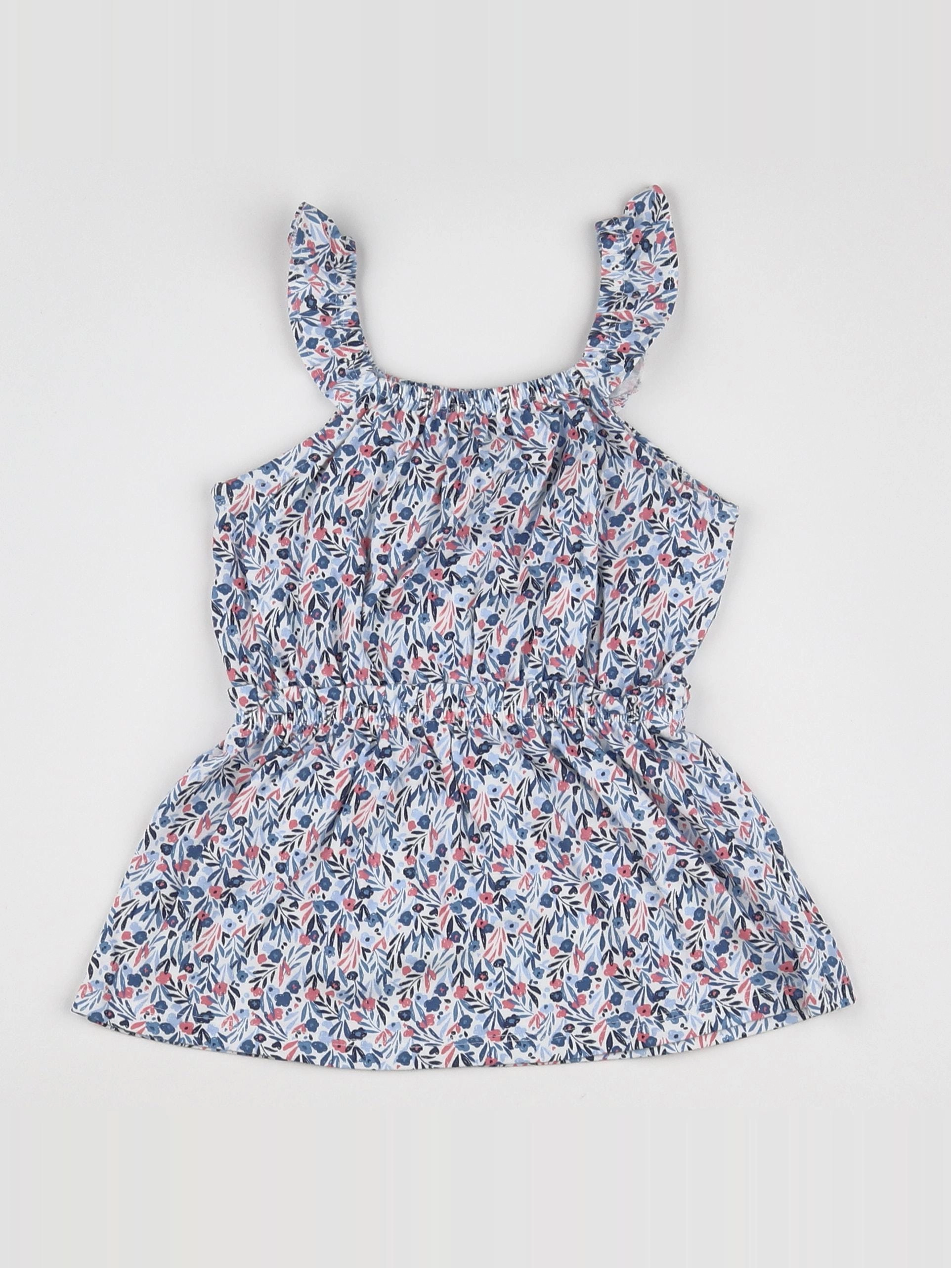 Tape à l'oeil - robe bleu, rose, multicolore - 18 mois