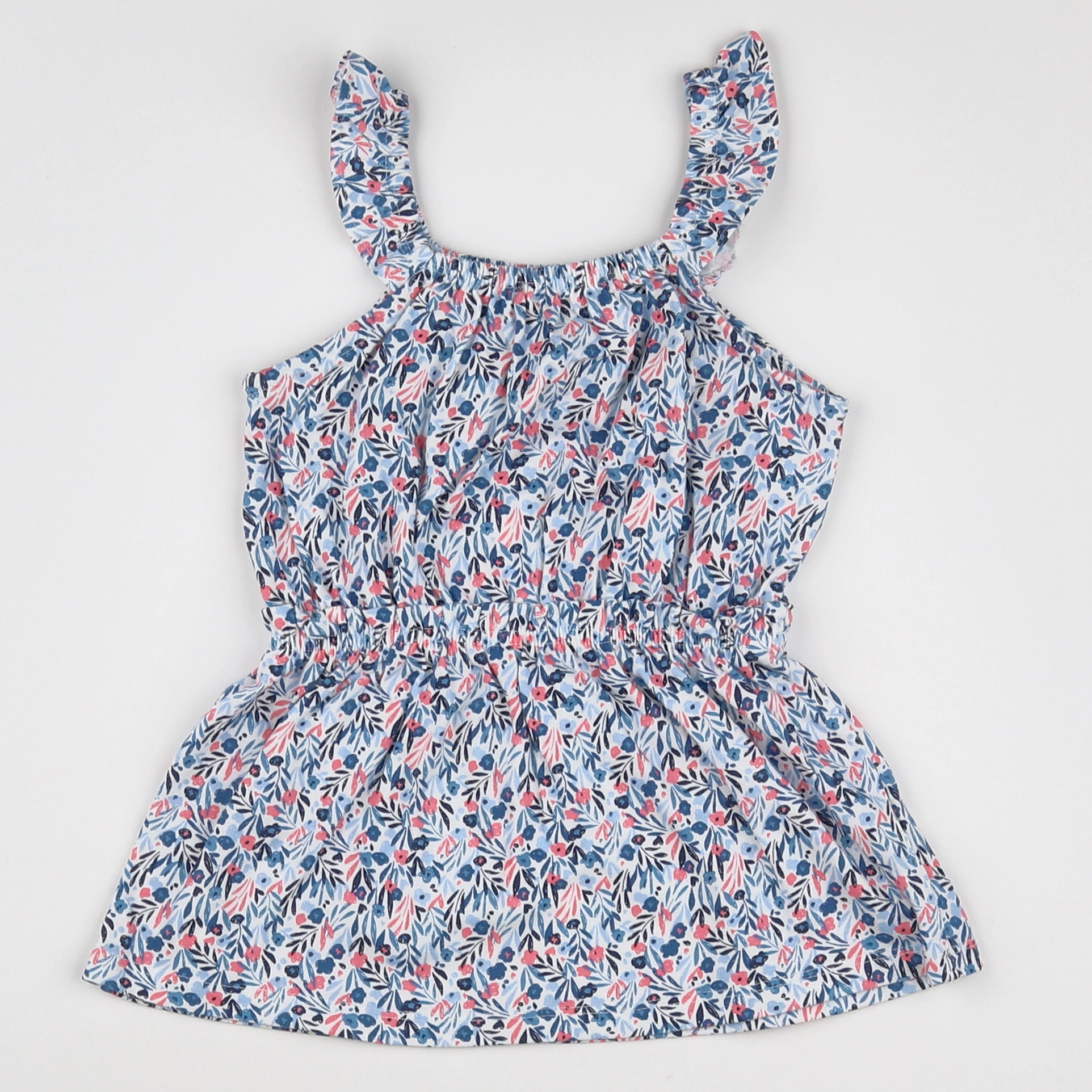 Tape à l'oeil - robe bleu, rose, multicolore - 18 mois