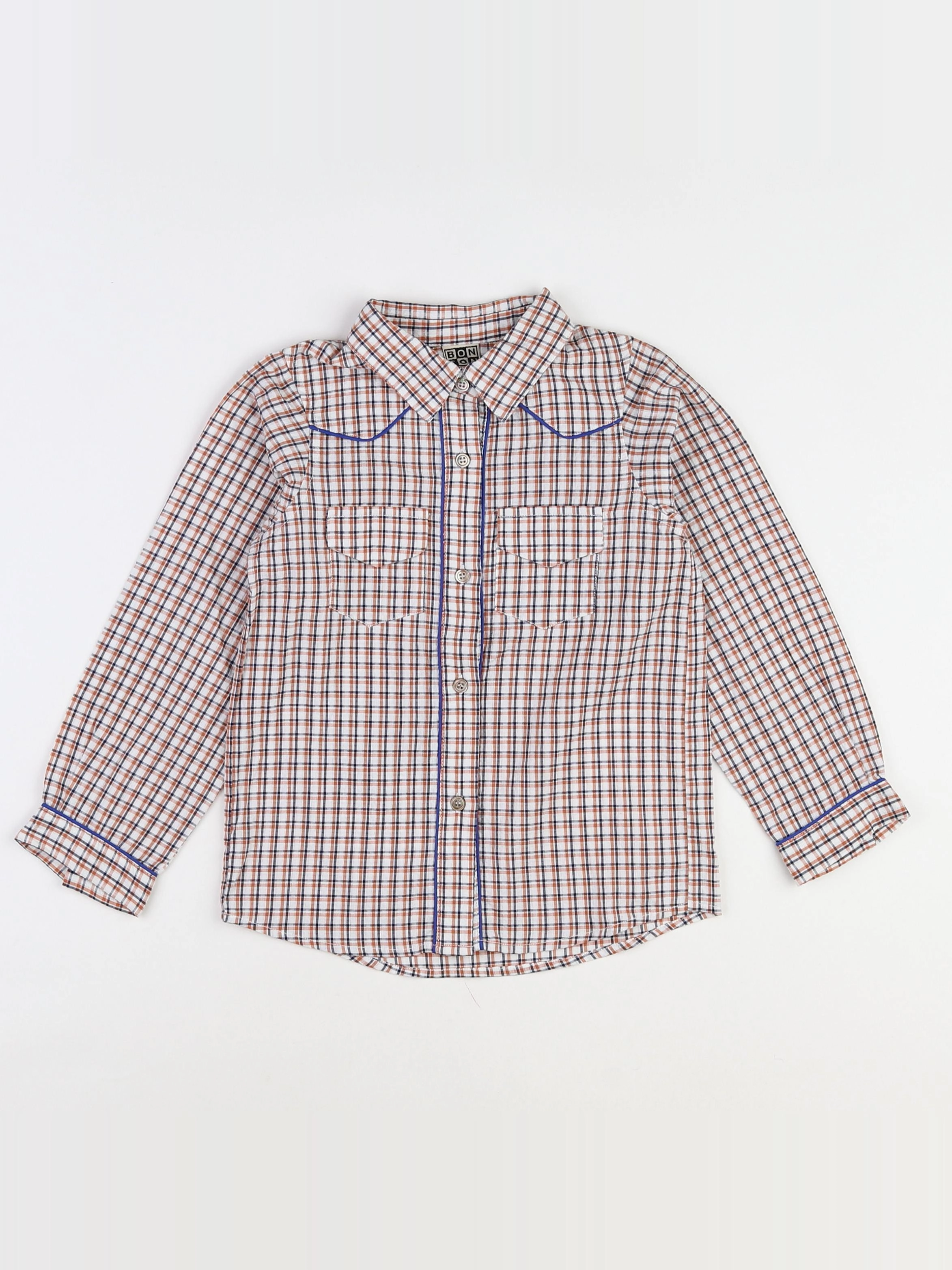 Bonton - chemise multicolore - 6 ans