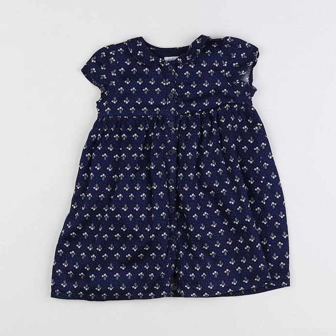 Boutchou - robe bleu - 12 mois
