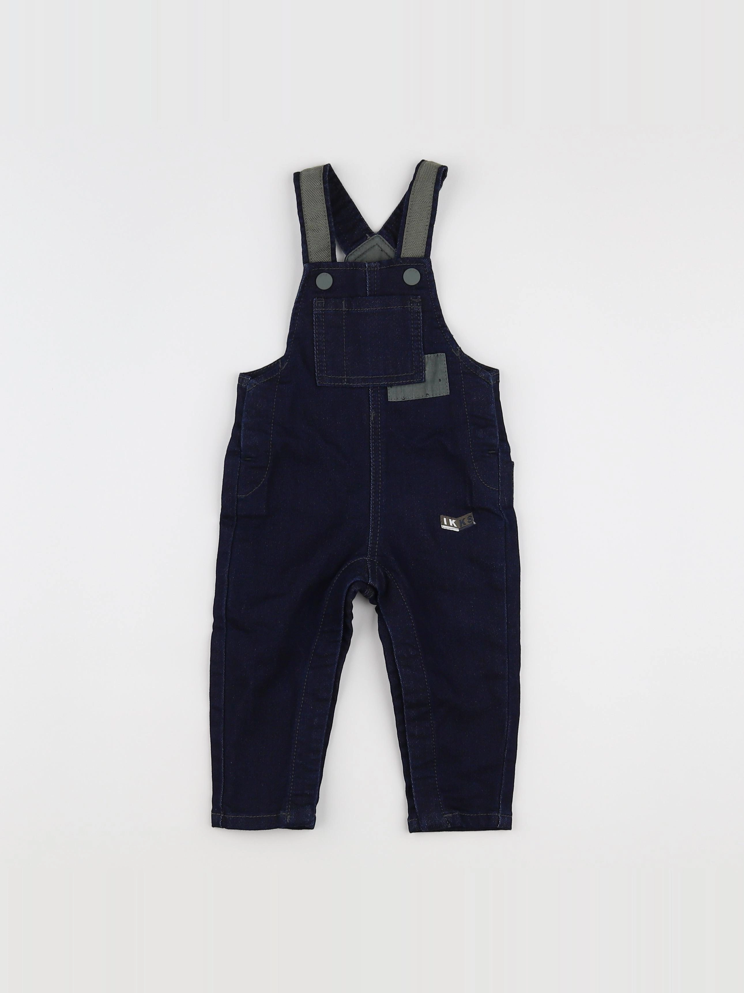 IKKS - salopette bleu, vert - 6 mois