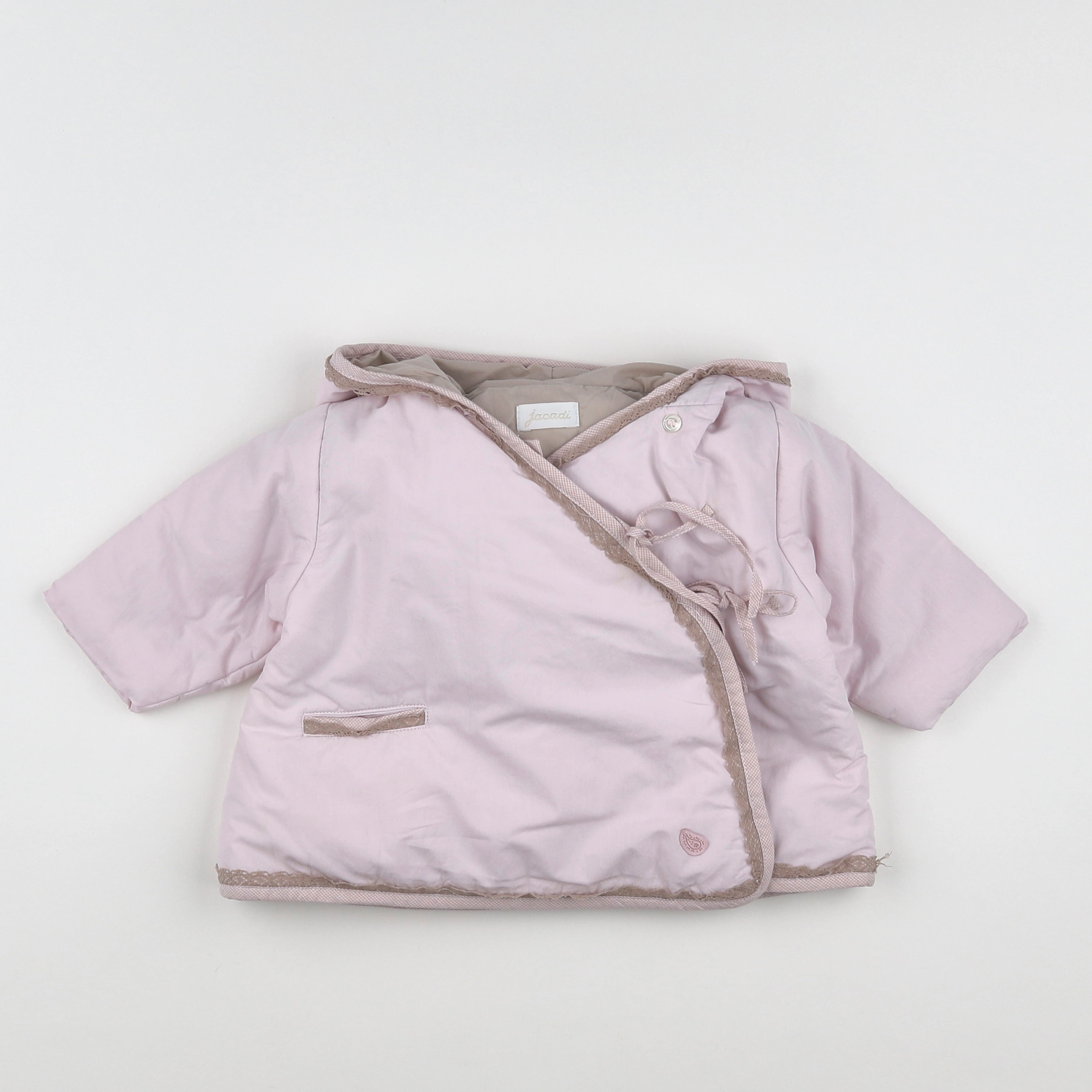 Jacadi - veste rose - 6 mois