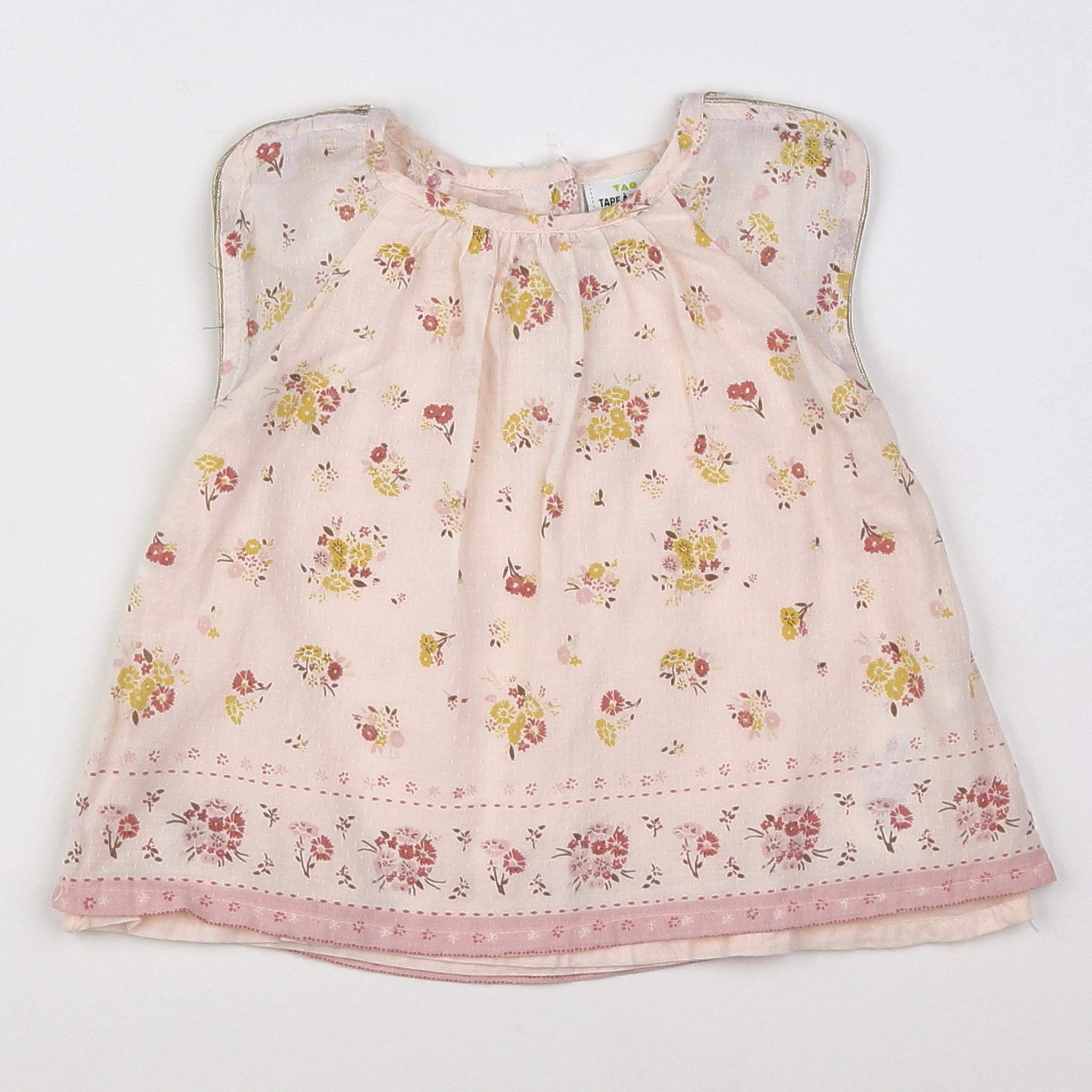 Tape à l'oeil - robe rose - 3 mois