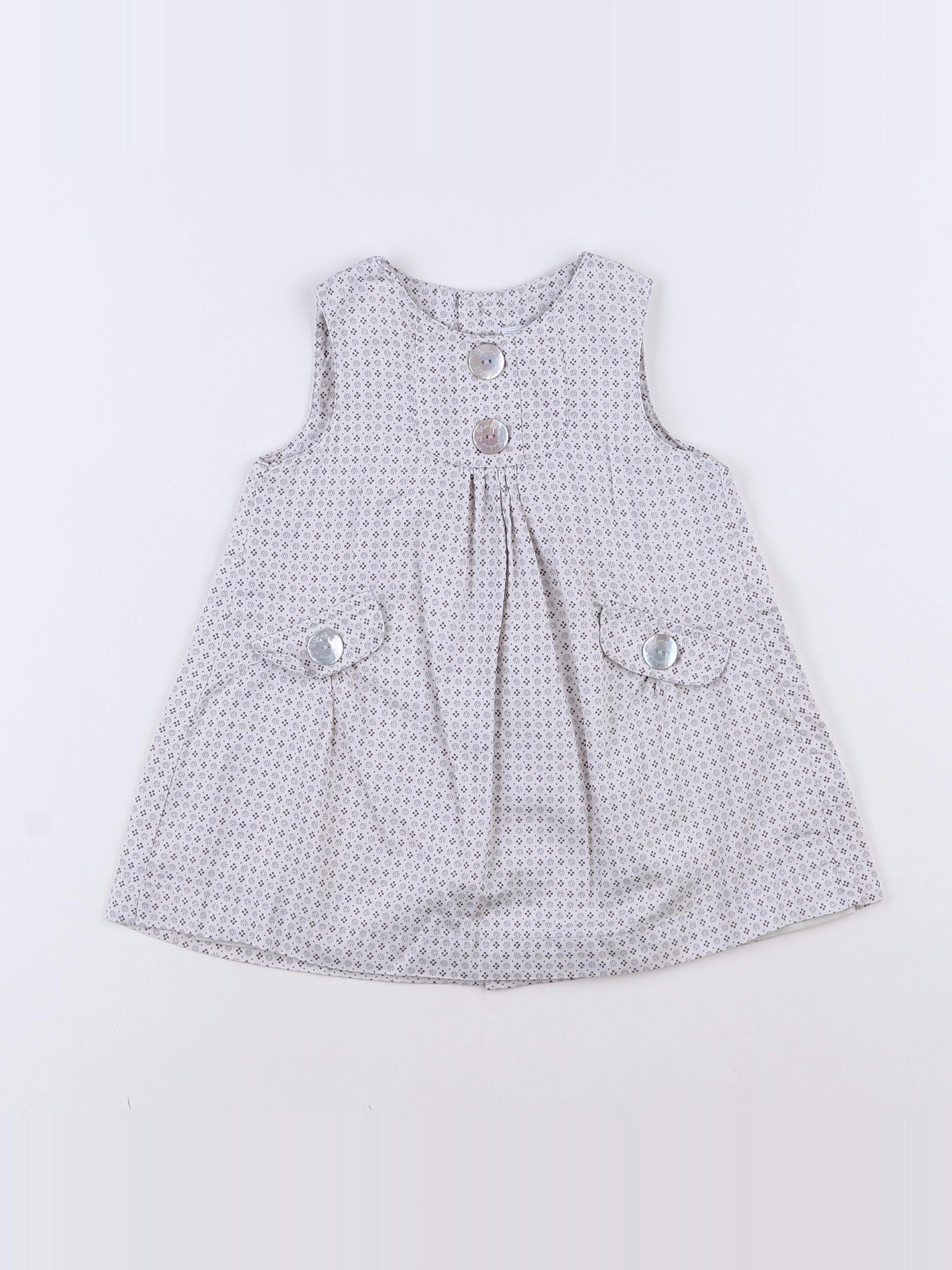 Tartine & Chocolat - robe marron - 12 mois