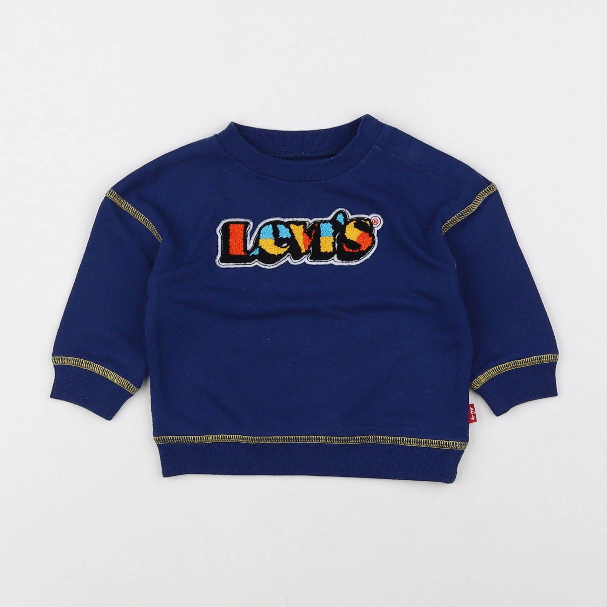 Levi's - sweat bleu - 6 mois