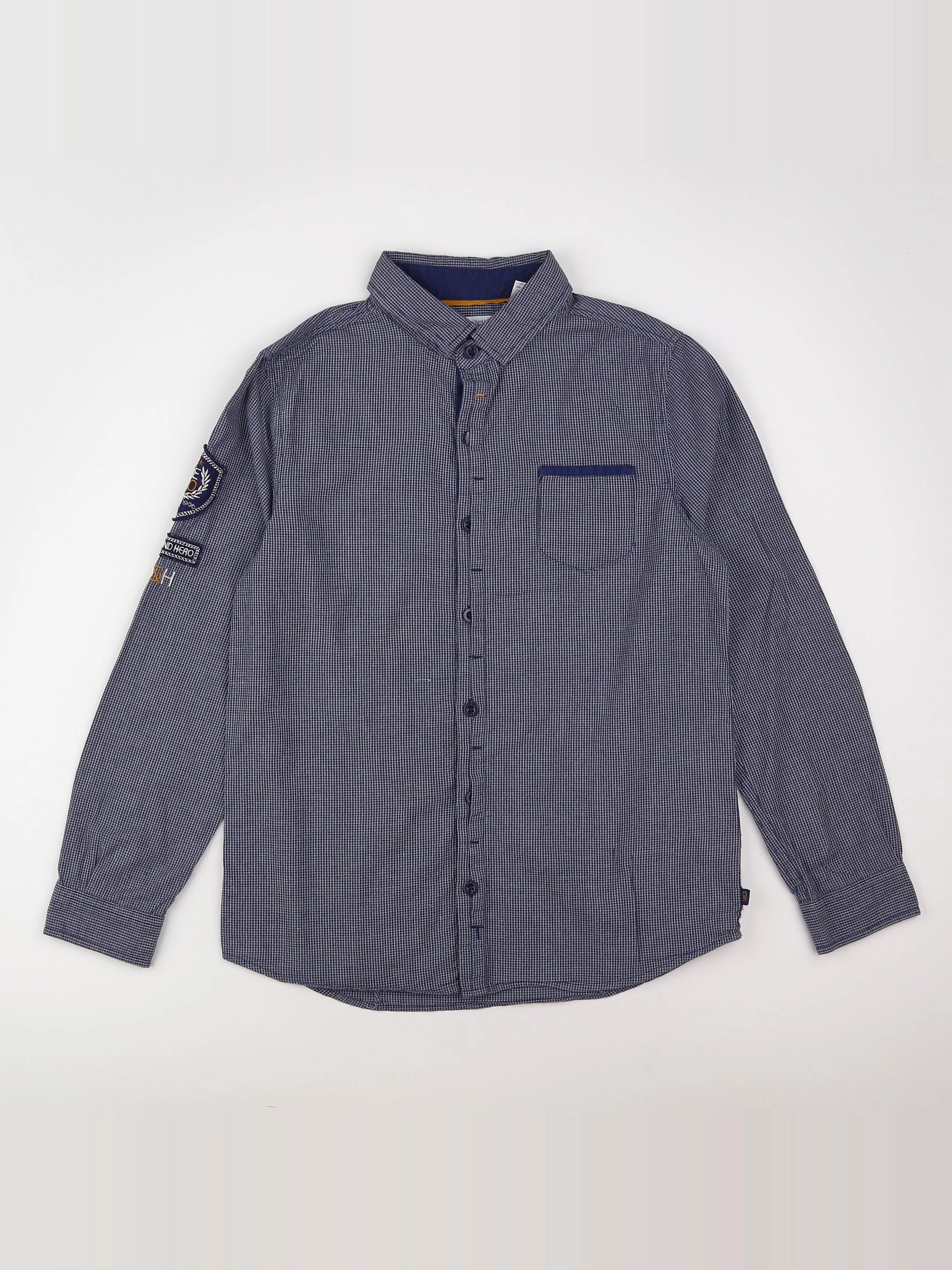 Okaidi - chemise bleu - 10 ans