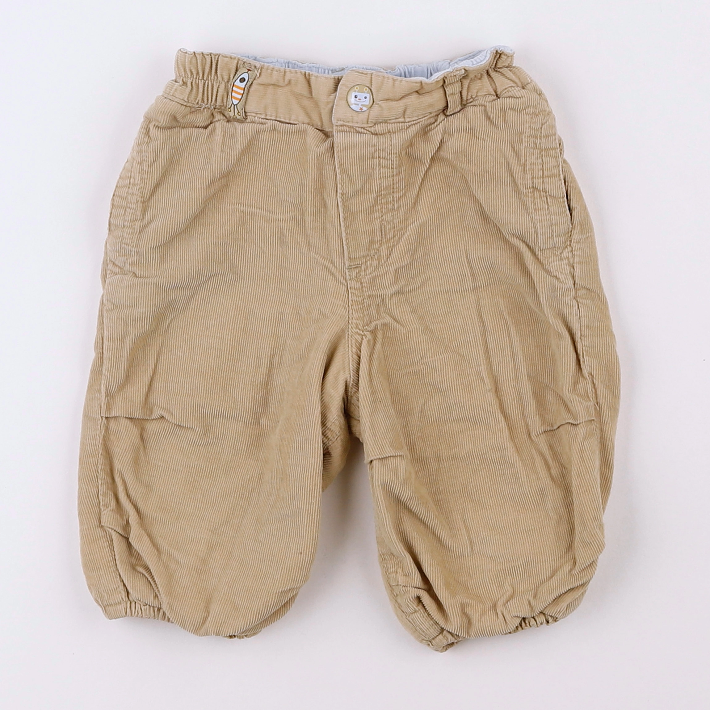 H&M - pantalon beige - 3 mois