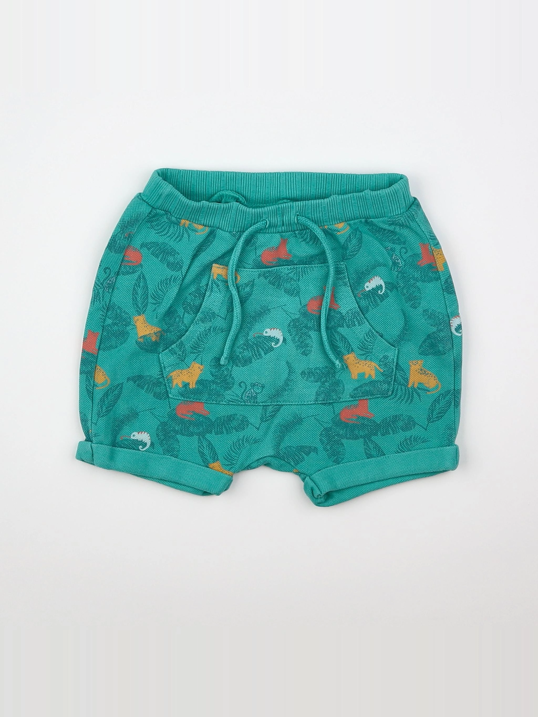 Tape à l'oeil - short vert - 12 mois