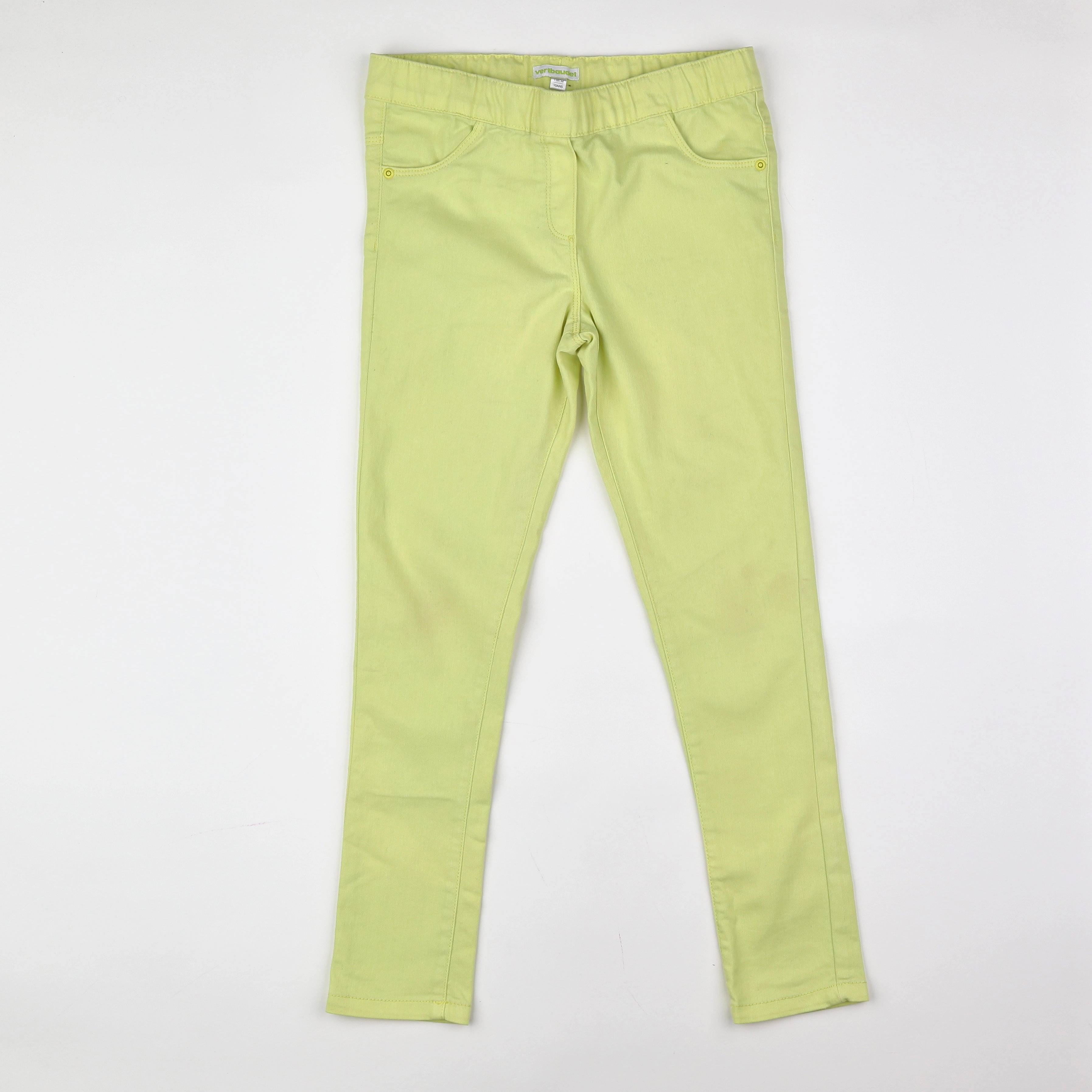 Vertbaudet - jegging jaune - 10 ans